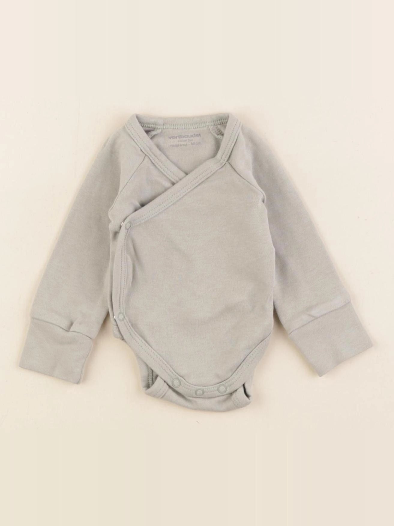 Vertbaudet - body vert - 0 mois