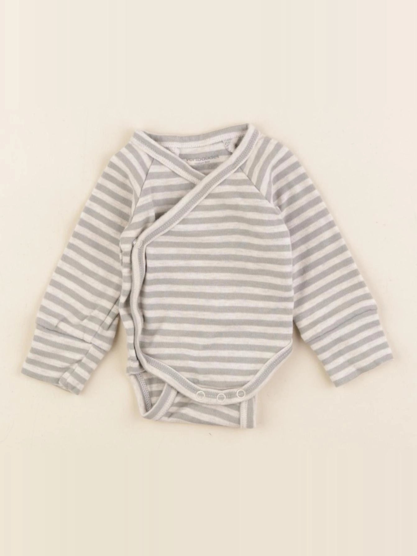 Vertbaudet - body vert - 0 mois