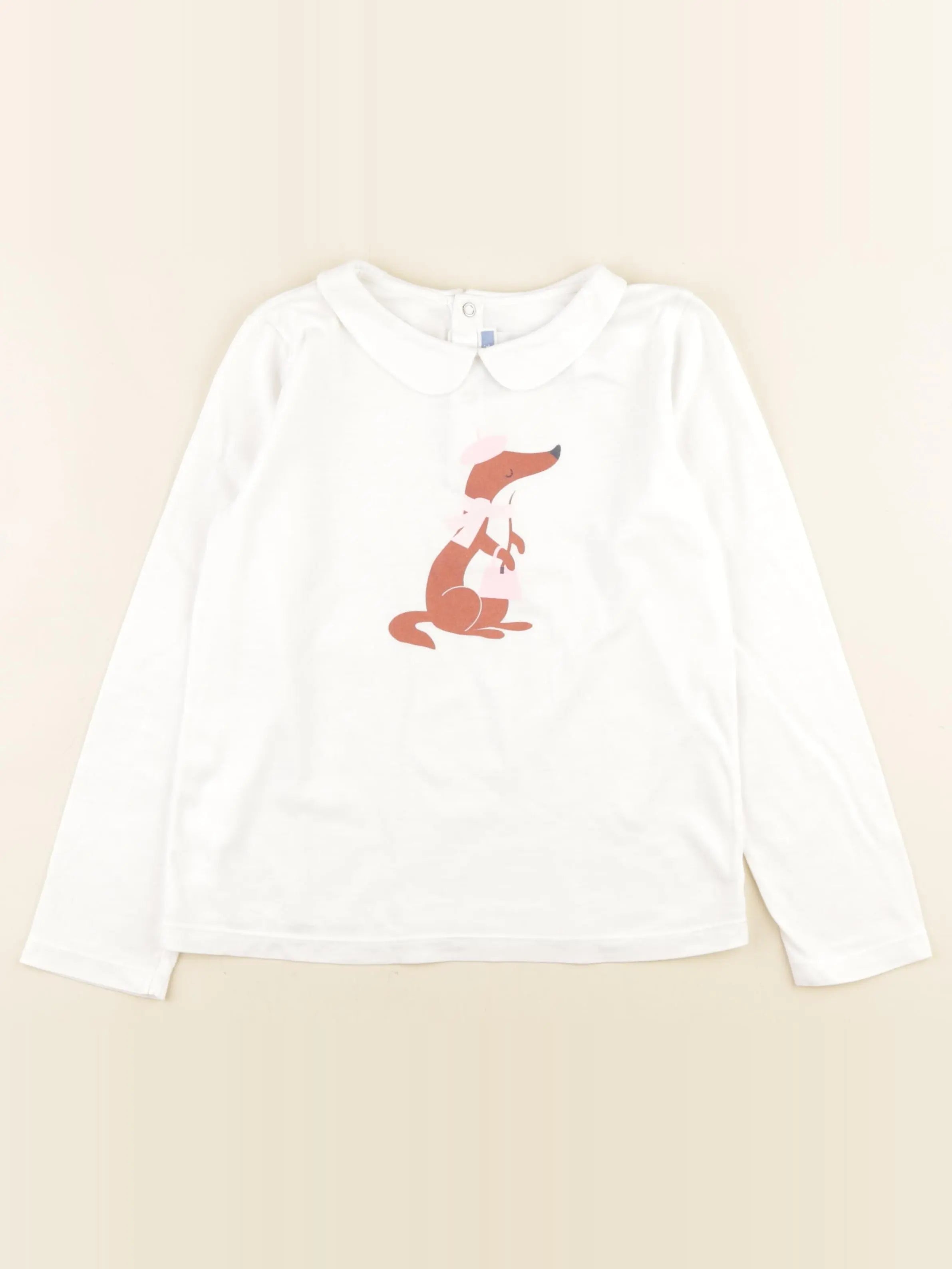 Jacadi - tee-shirt blanc - 8 ans