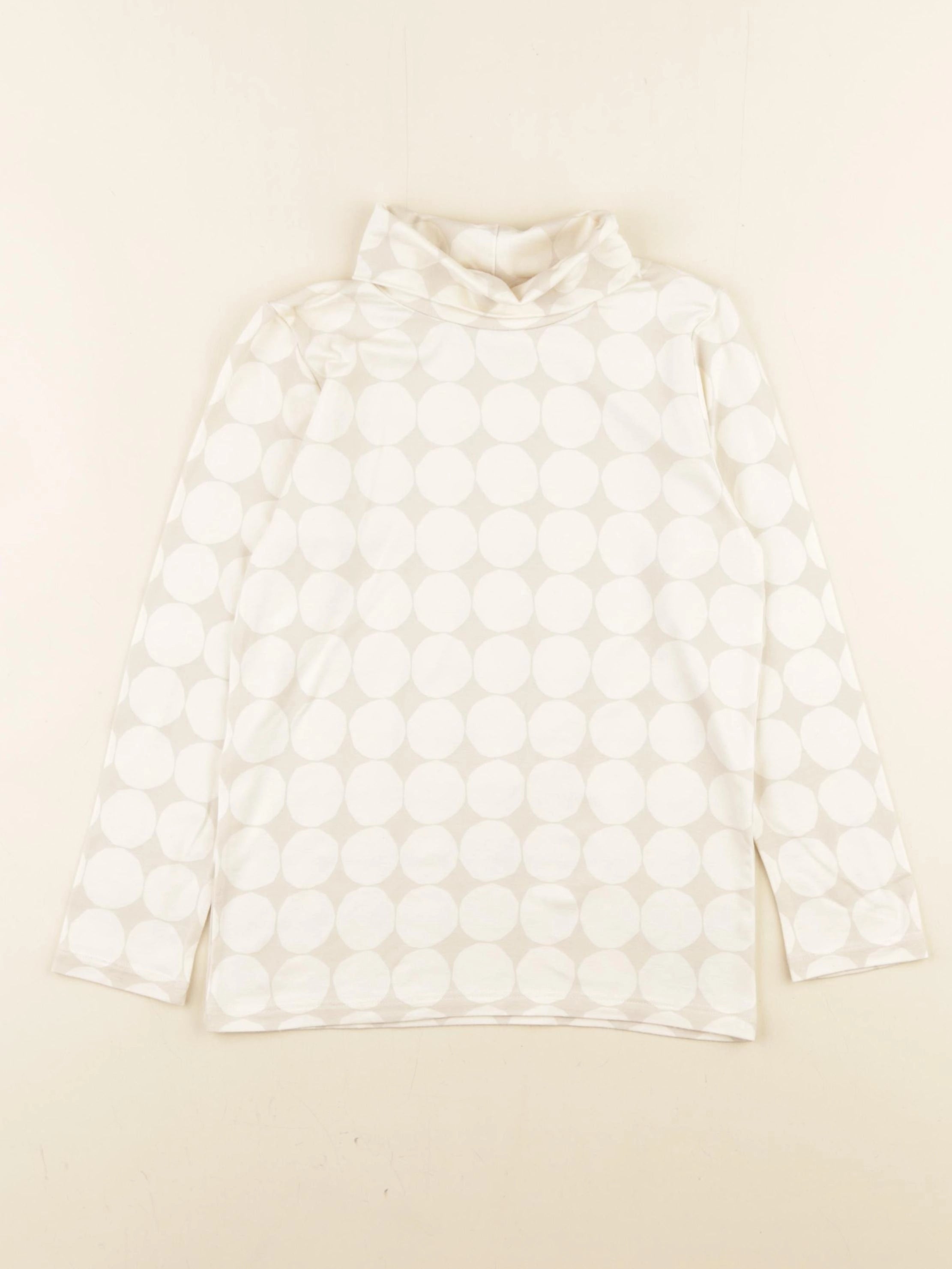 Uniqlo - sous-pull beige - 7 ans