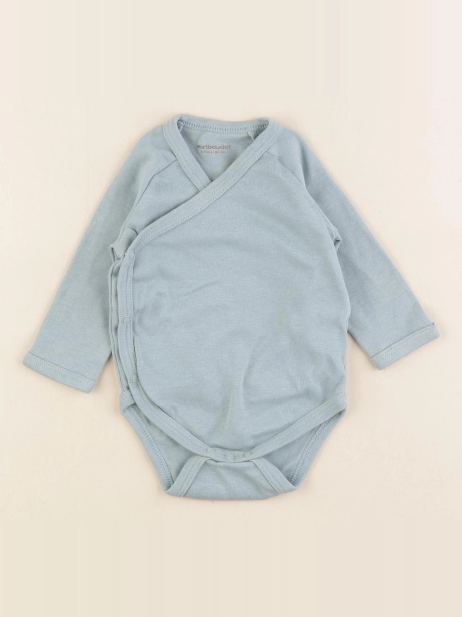 Vertbaudet - body vert - 3 mois