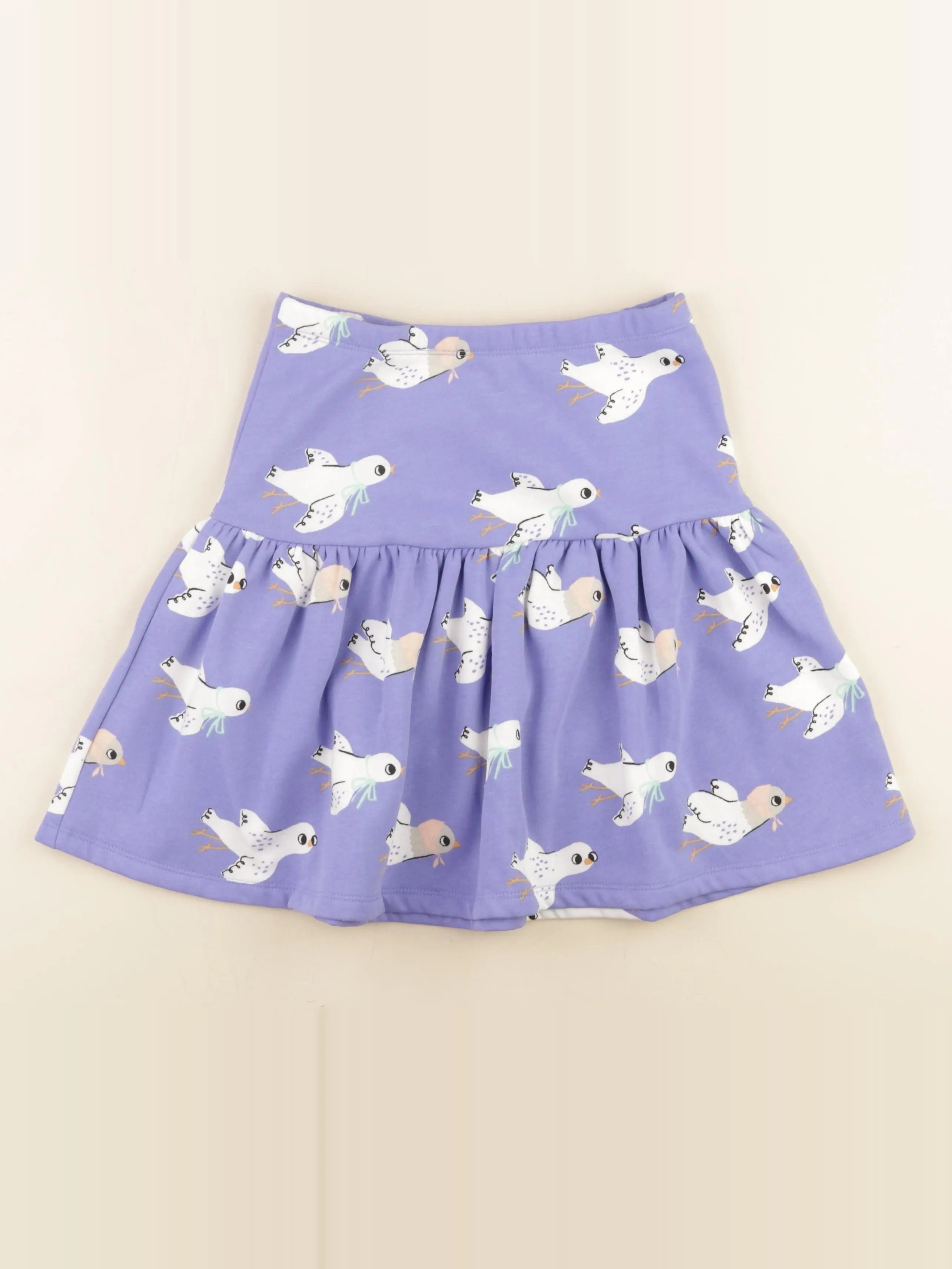 H&M - jupe bleu - 8/10 ans