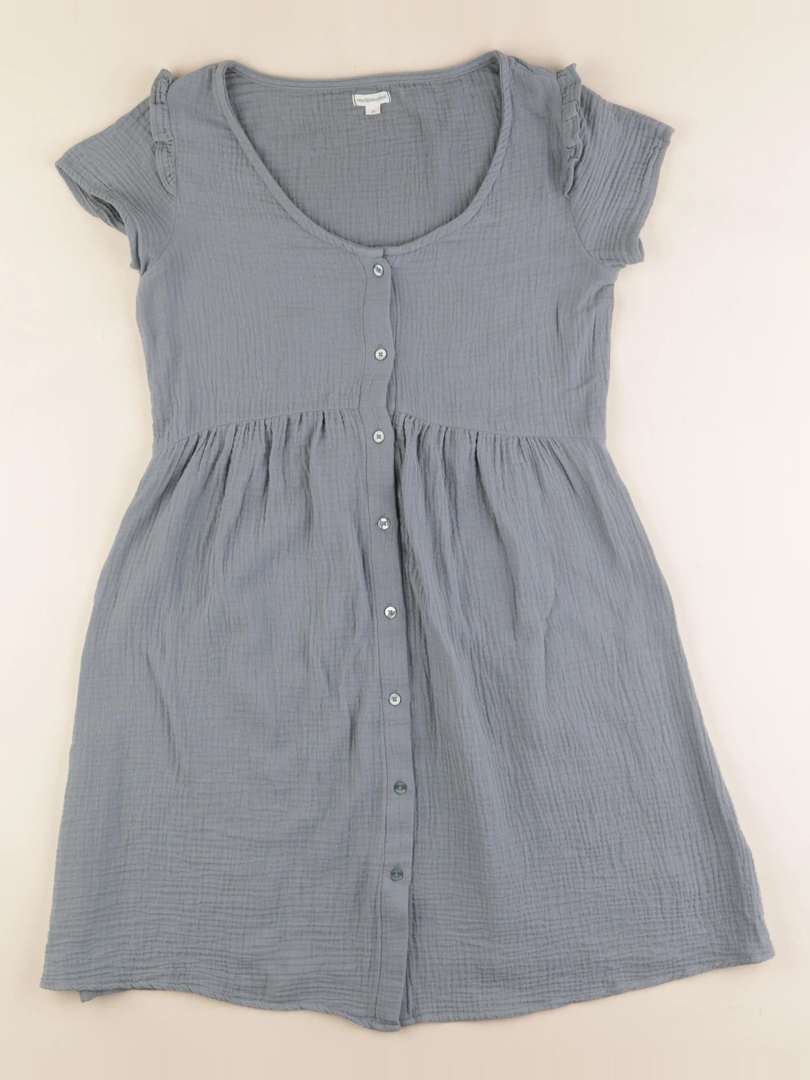Vertbaudet - robe grossesse vert - 34