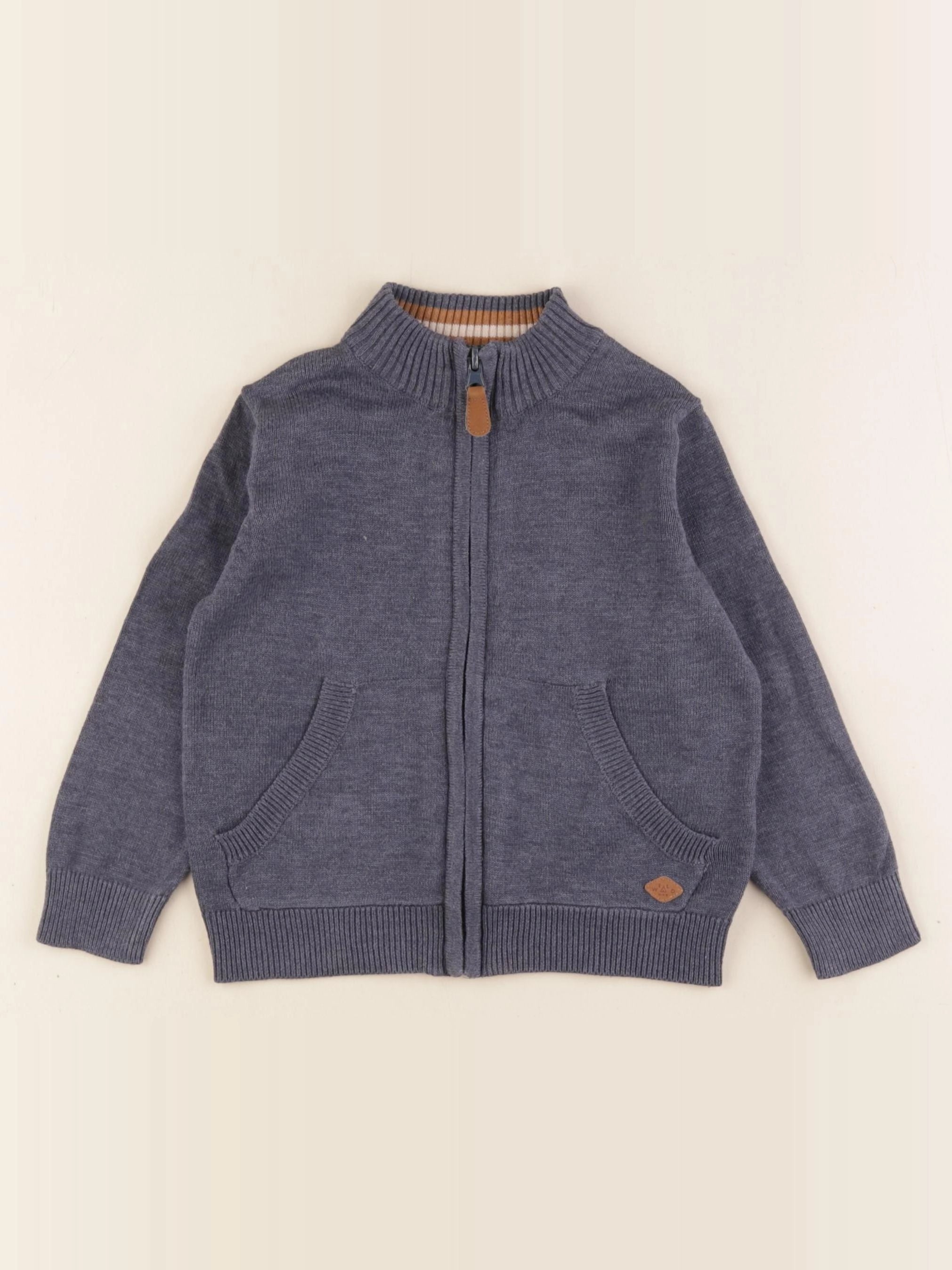 Vertbaudet - gilet bleu - 3 ans