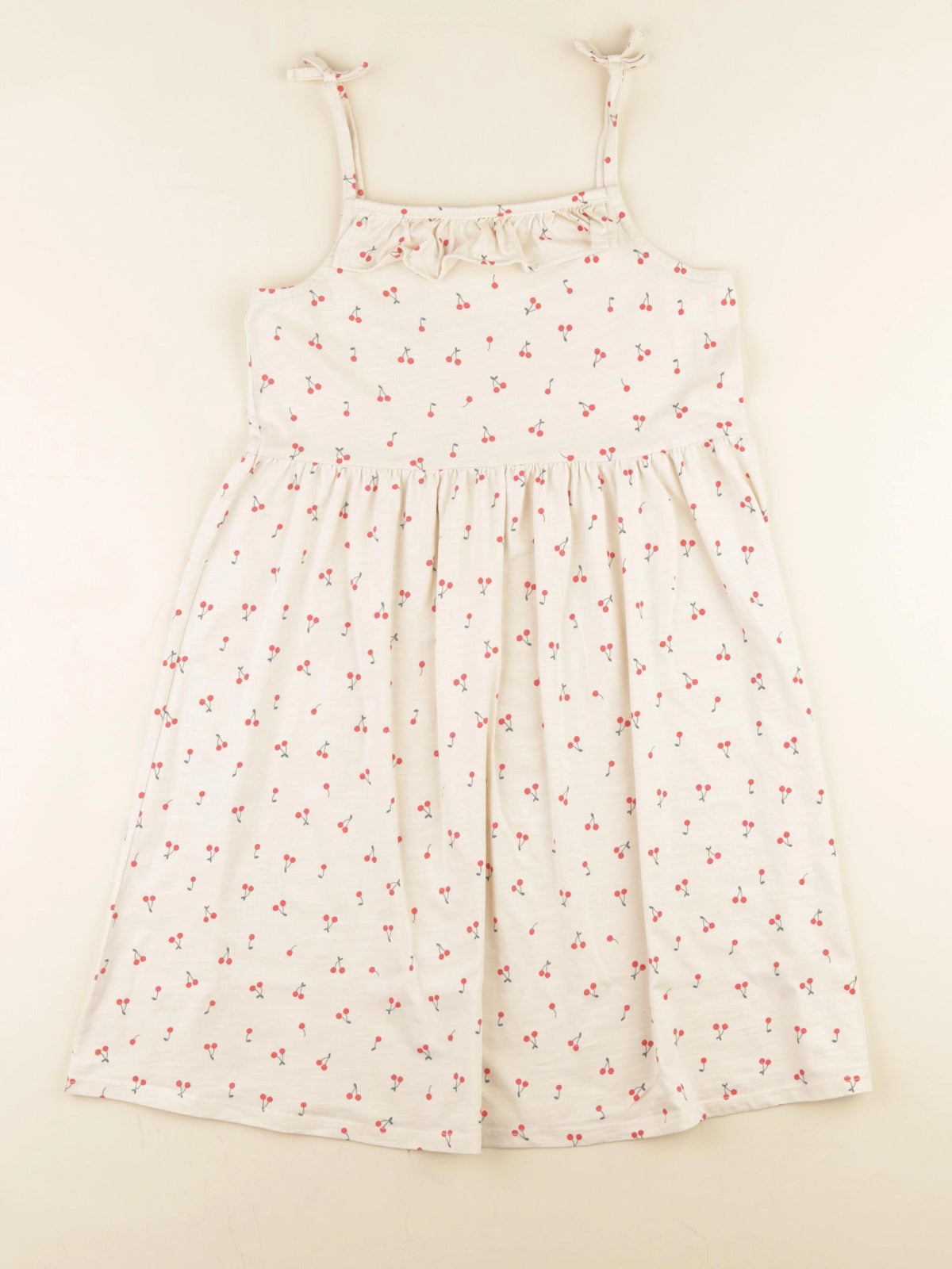 Vertbaudet - robe beige - 12 ans