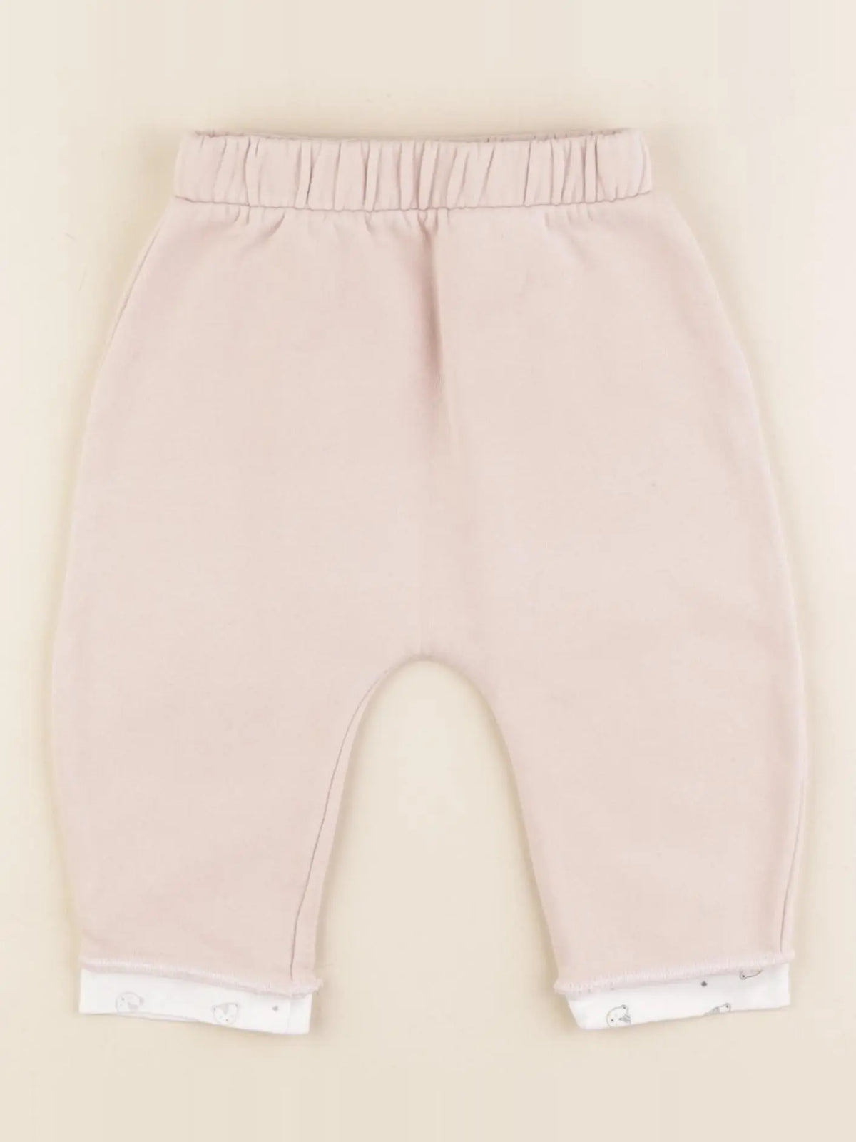 Vertbaudet - sarouel rose - 6 mois