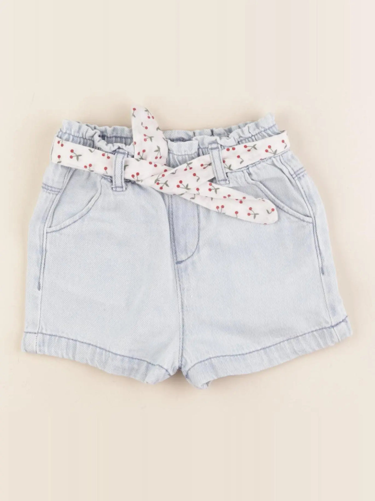 Vertbaudet - short bleu - 24 mois