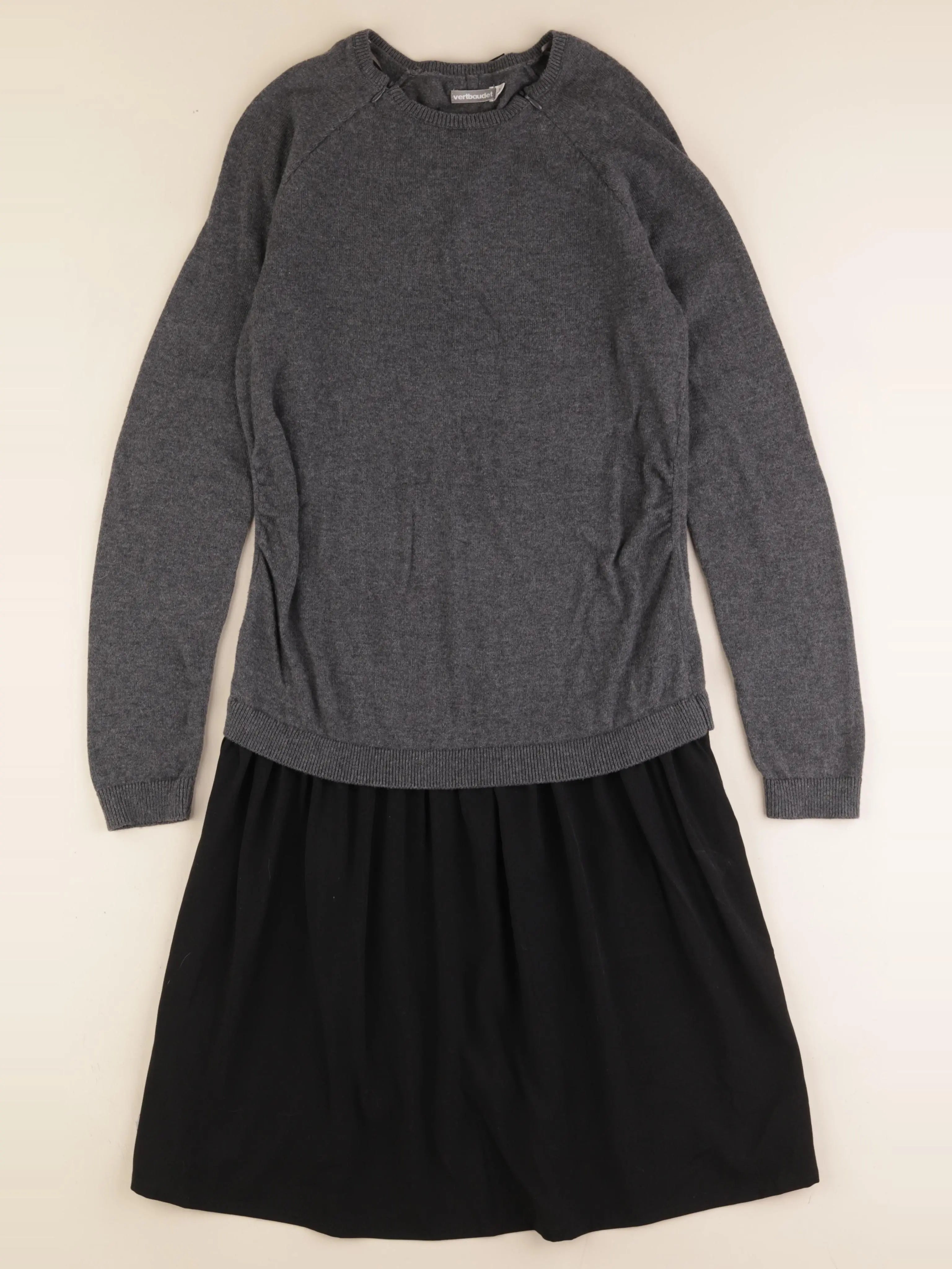 Vertbaudet - robe grossesse gris - 34 à 36