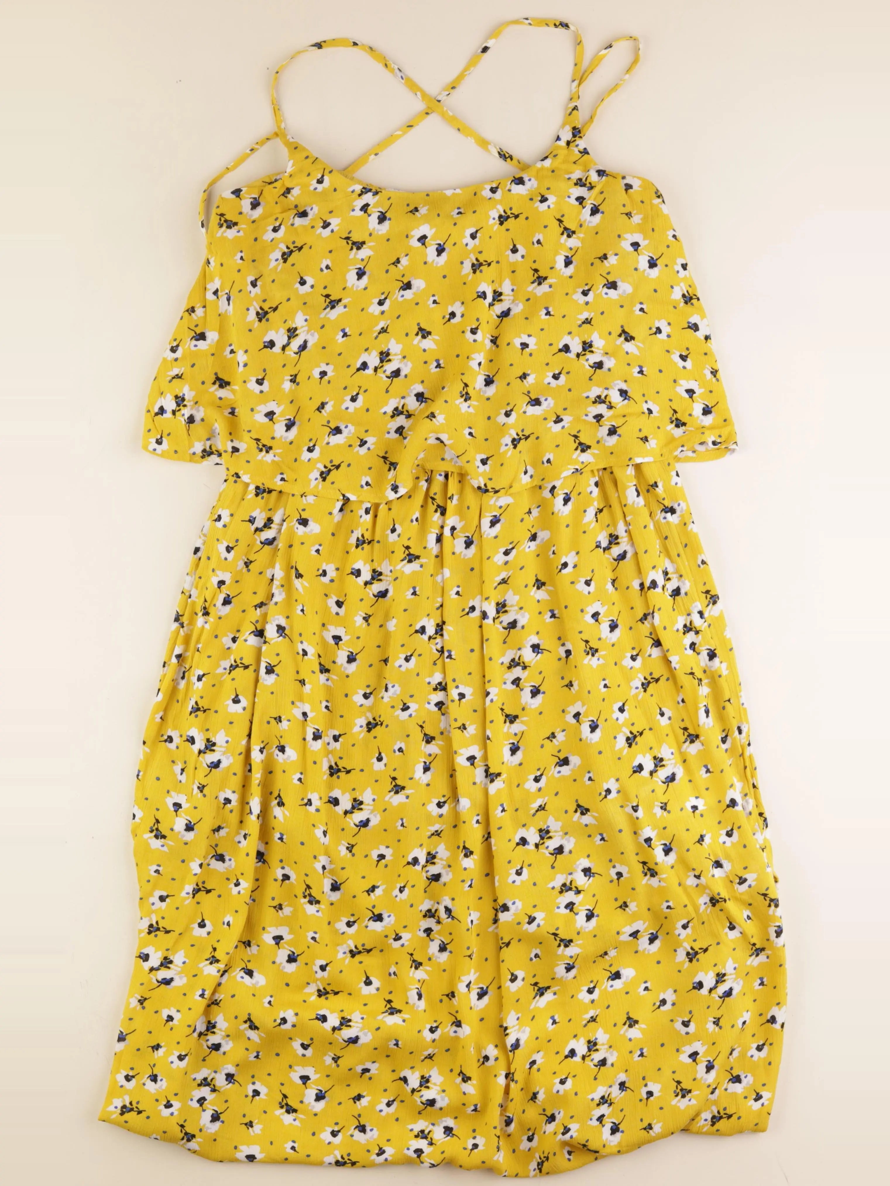 Vertbaudet - robe grossesse jaune - 34