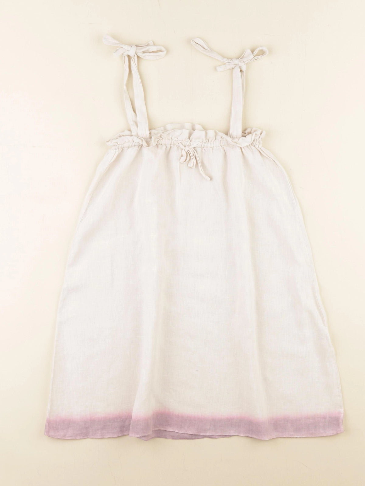 Longlivethequeen - robe beige - 8 ans