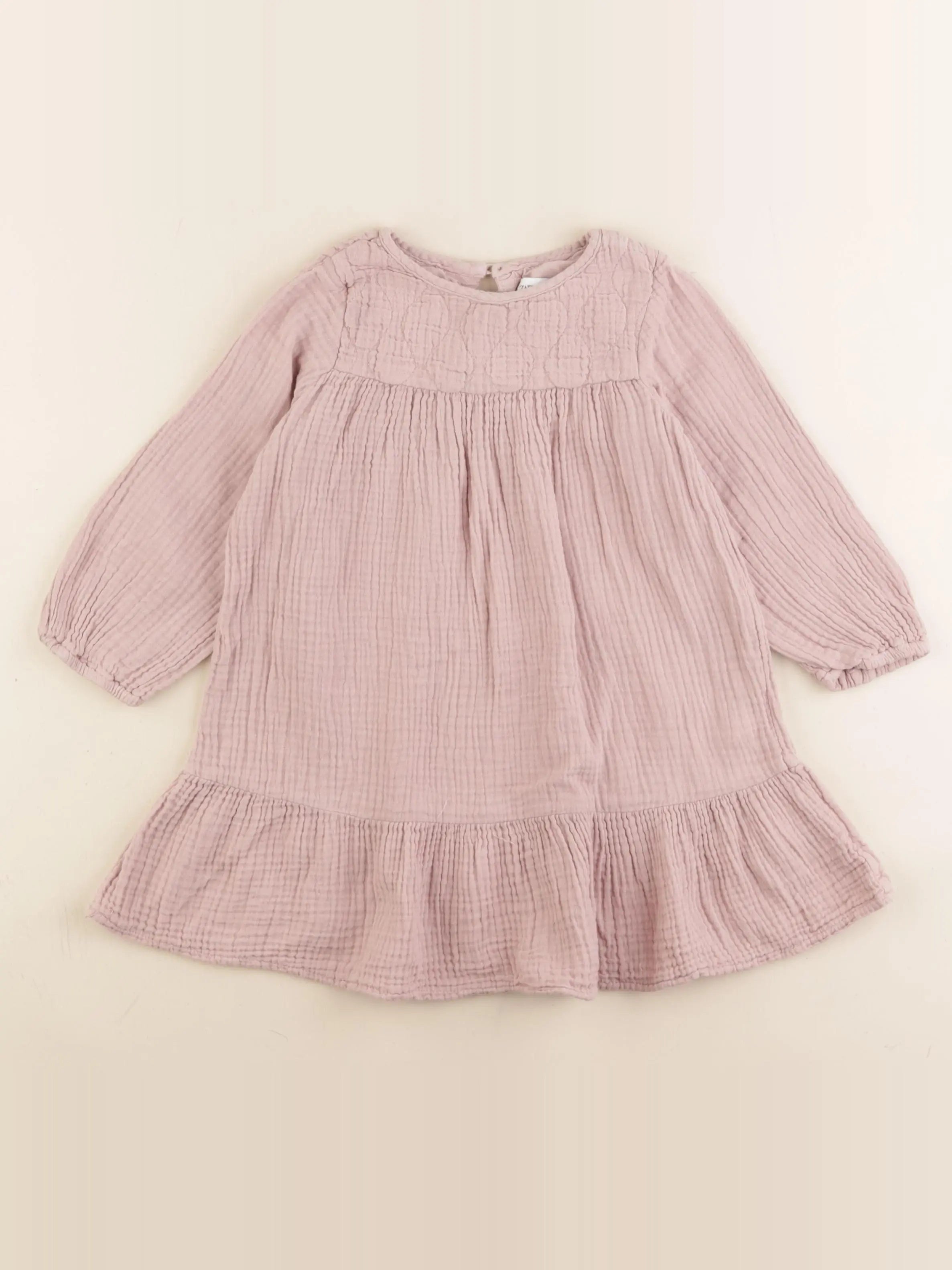 Zara - robe rose - 18/24 mois