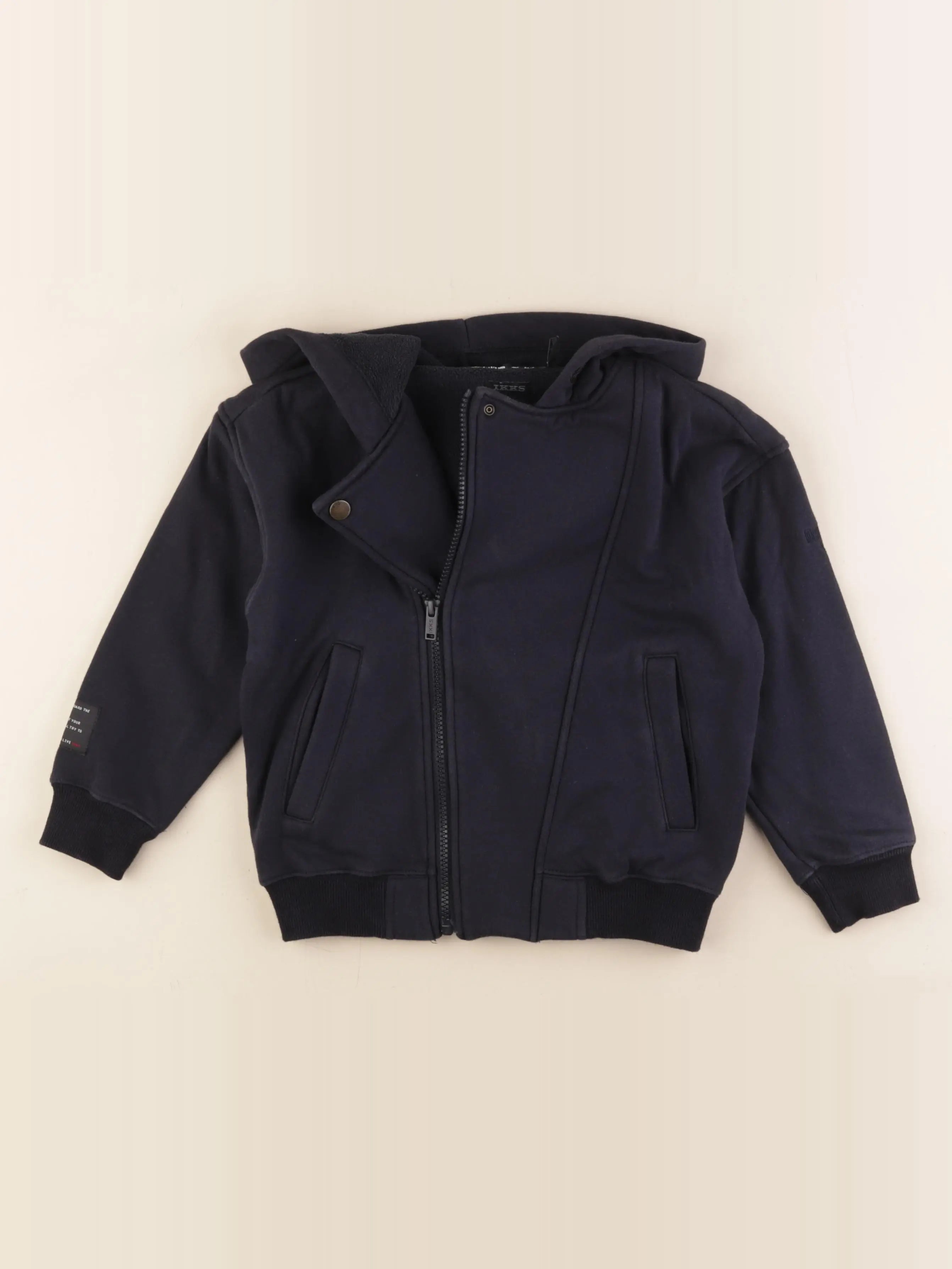 IKKS - sweat bleu - 6 ans