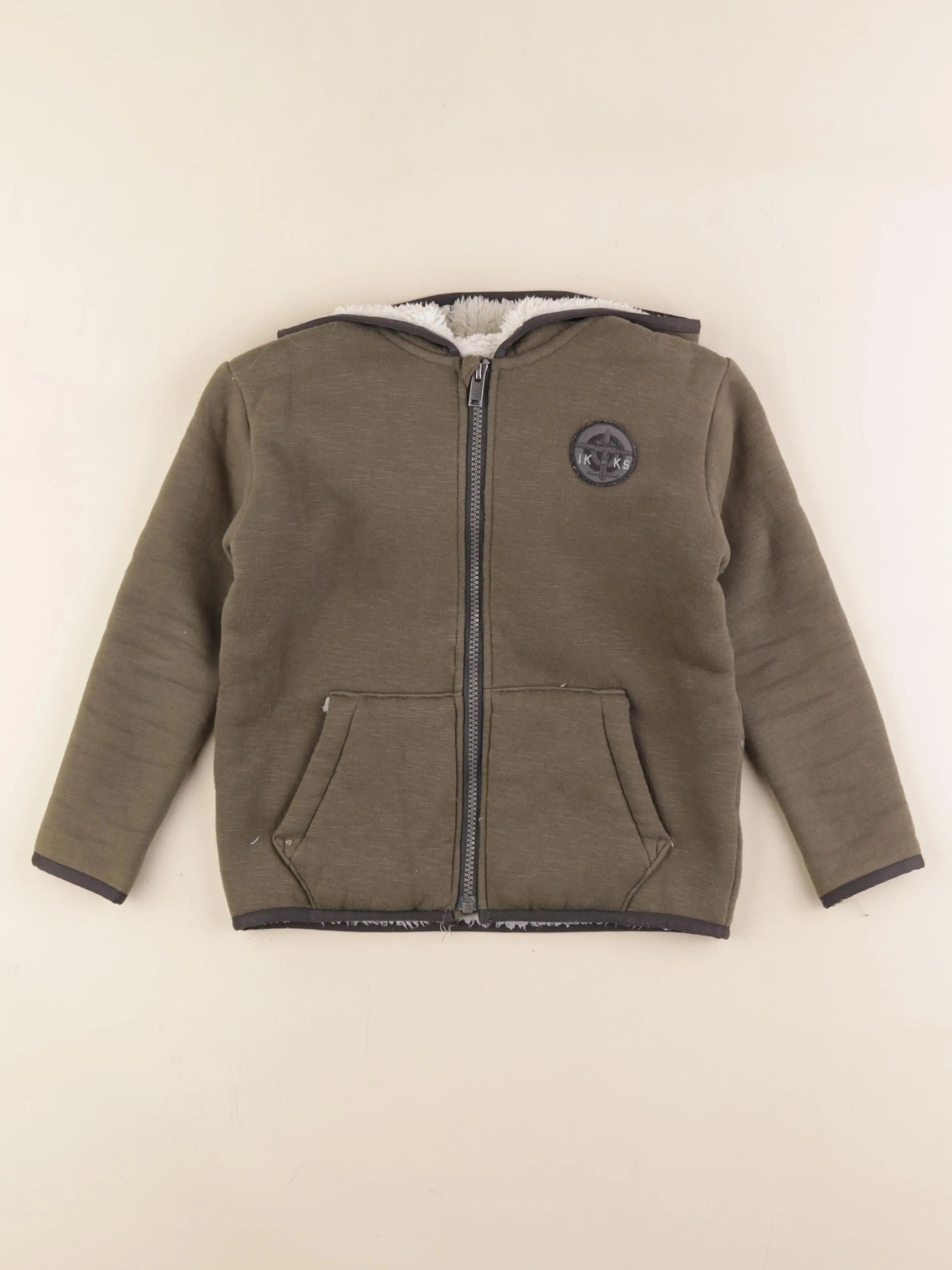 IKKS - sweat vert - 6 ans
