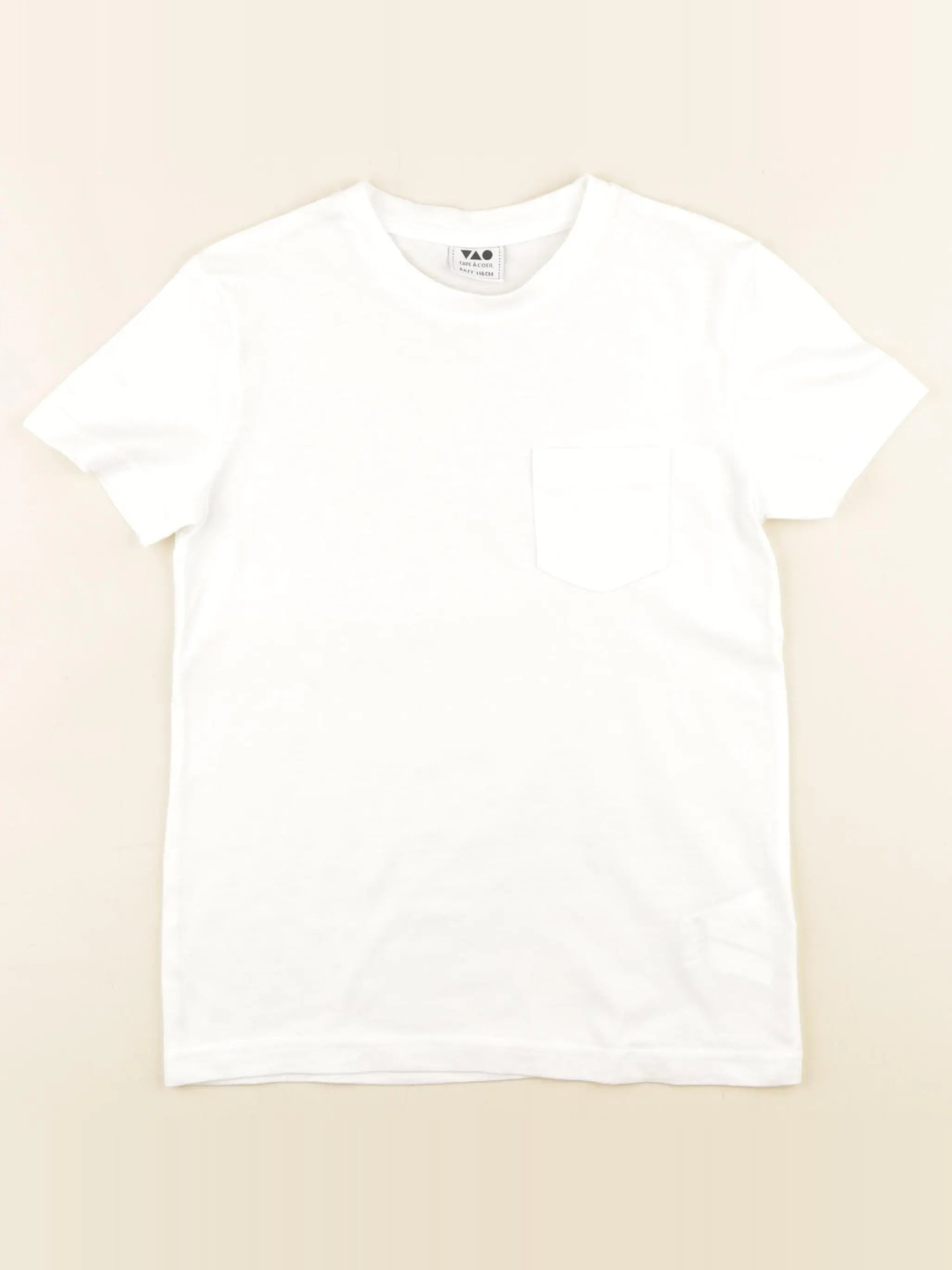 Tape à l'oeil - tee-shirt blanc - 6 ans