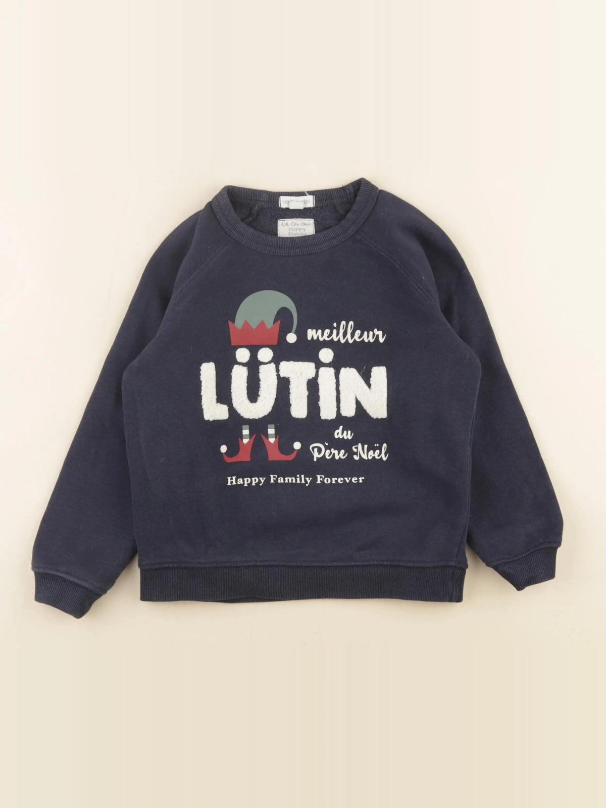 Vertbaudet - sweat bleu - 5 ans