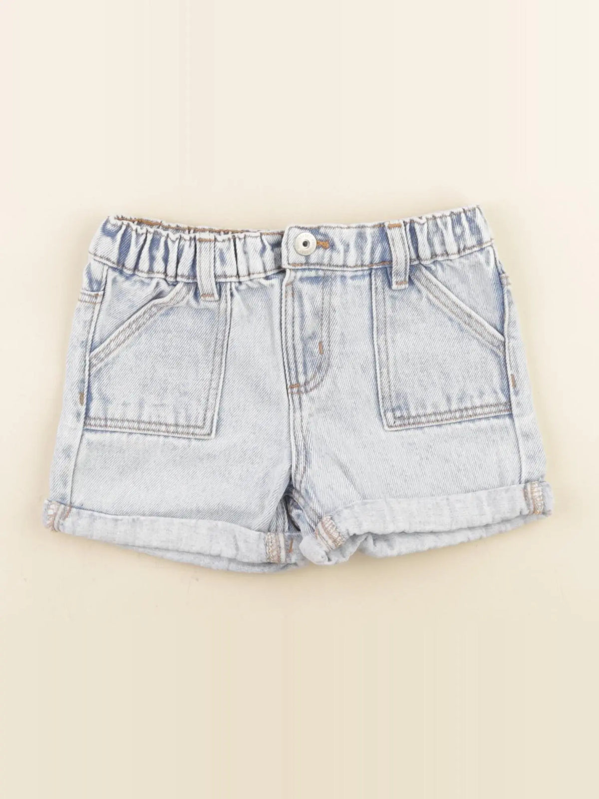 Vertbaudet - short bleu - 4 ans