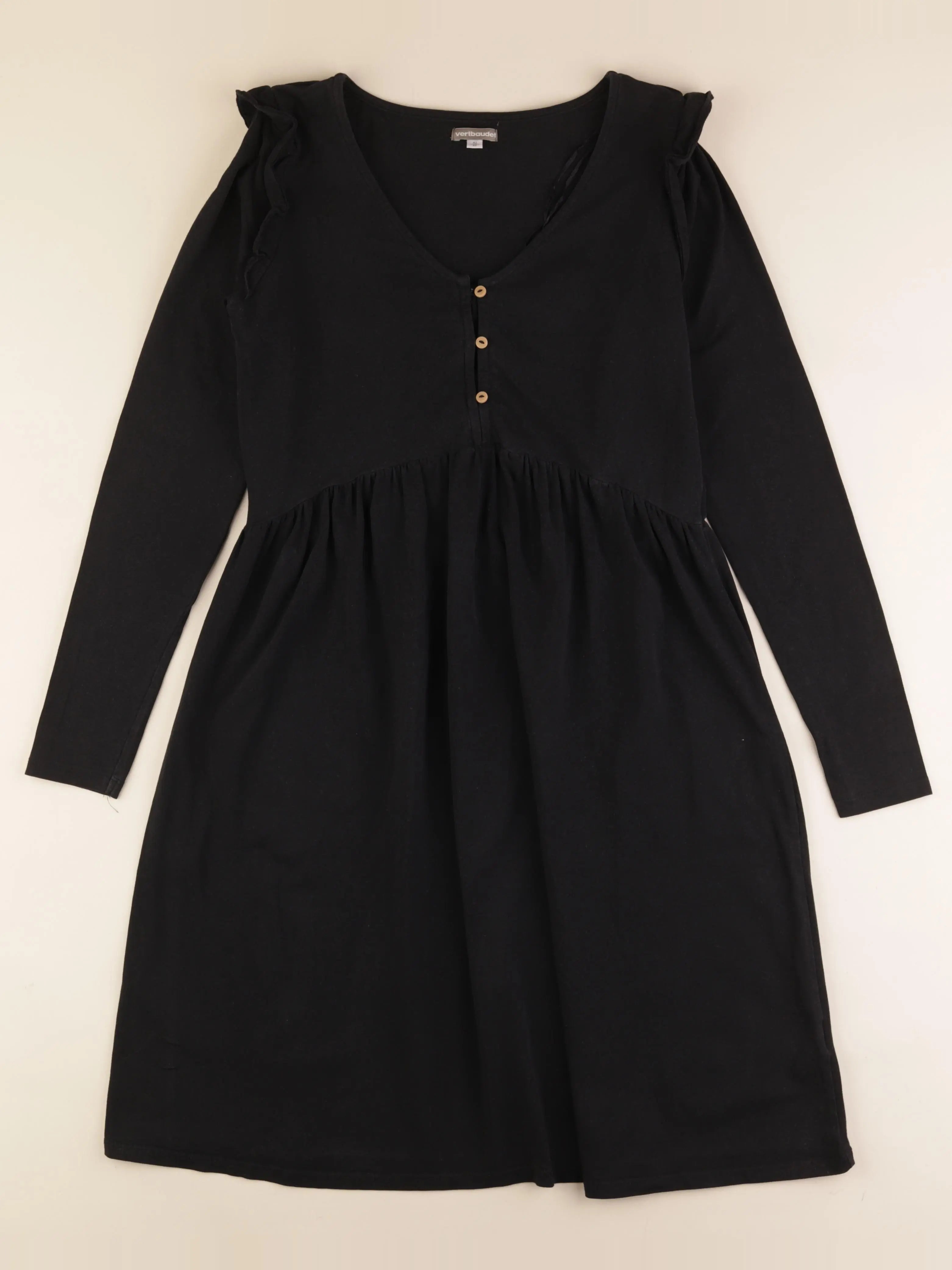 Vertbaudet - robe grossesse, allaitement noir - 42 à 44