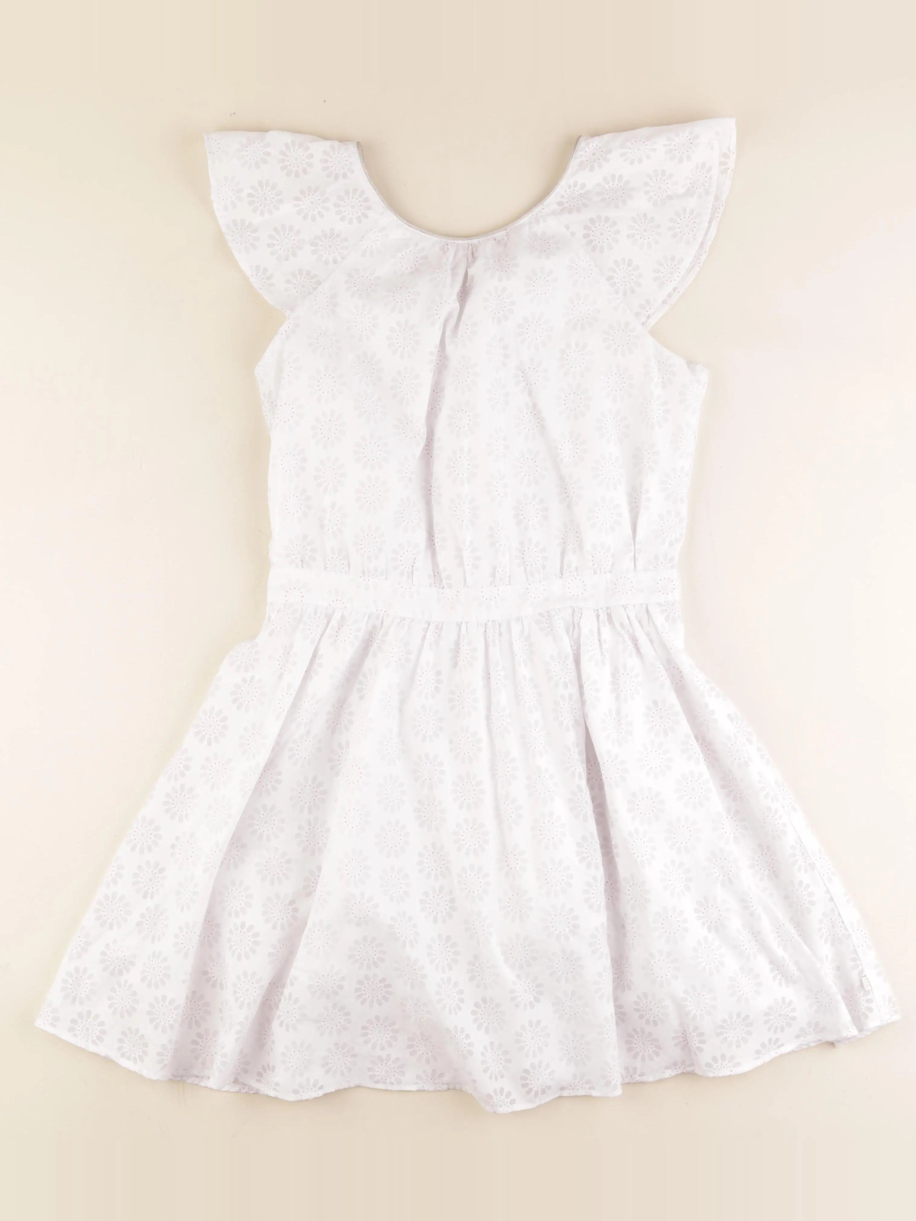 Okaidi - robe blanc - 14 ans