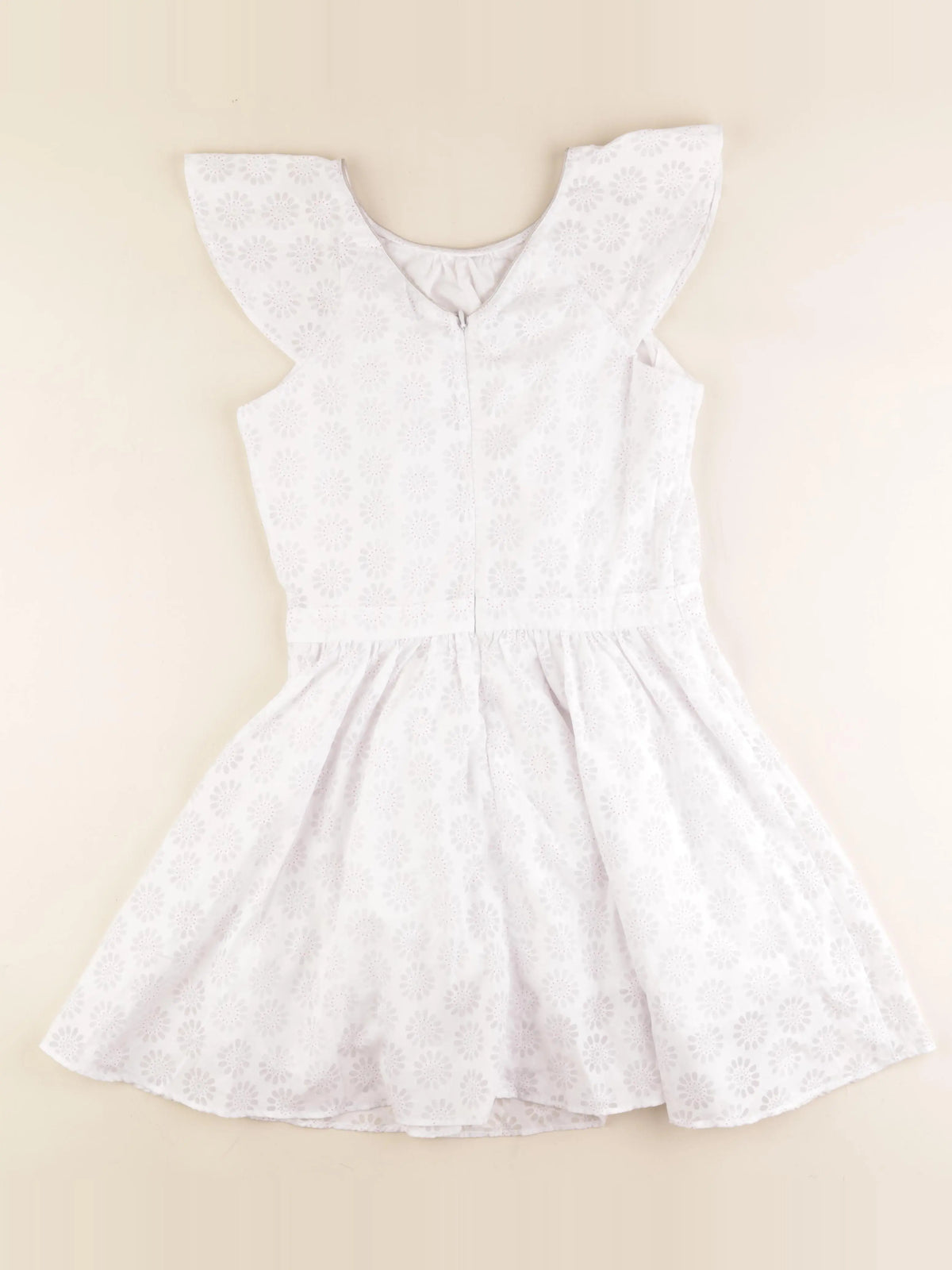 Okaidi - robe blanc - 14 ans