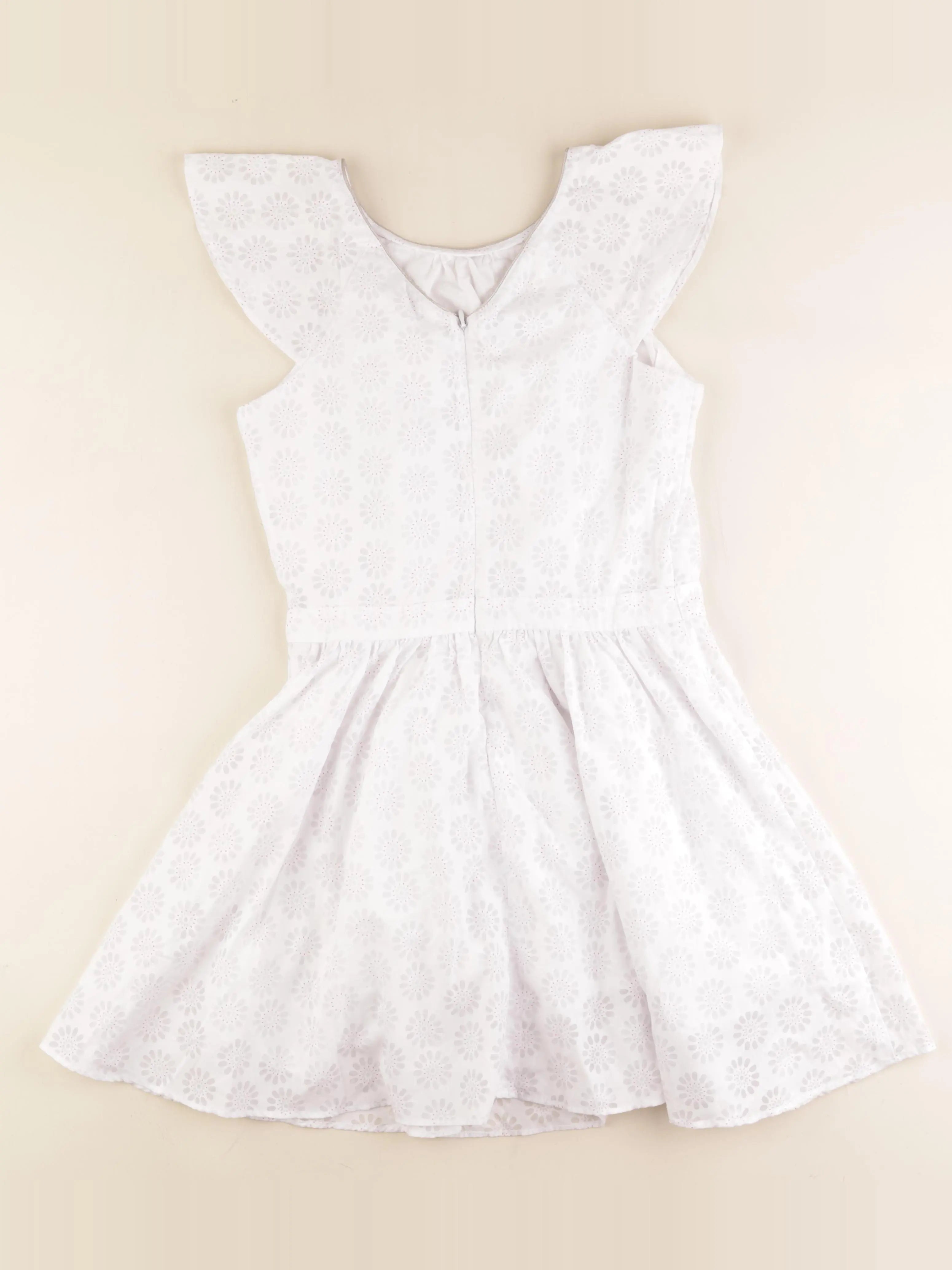 Okaidi - robe blanc - 14 ans