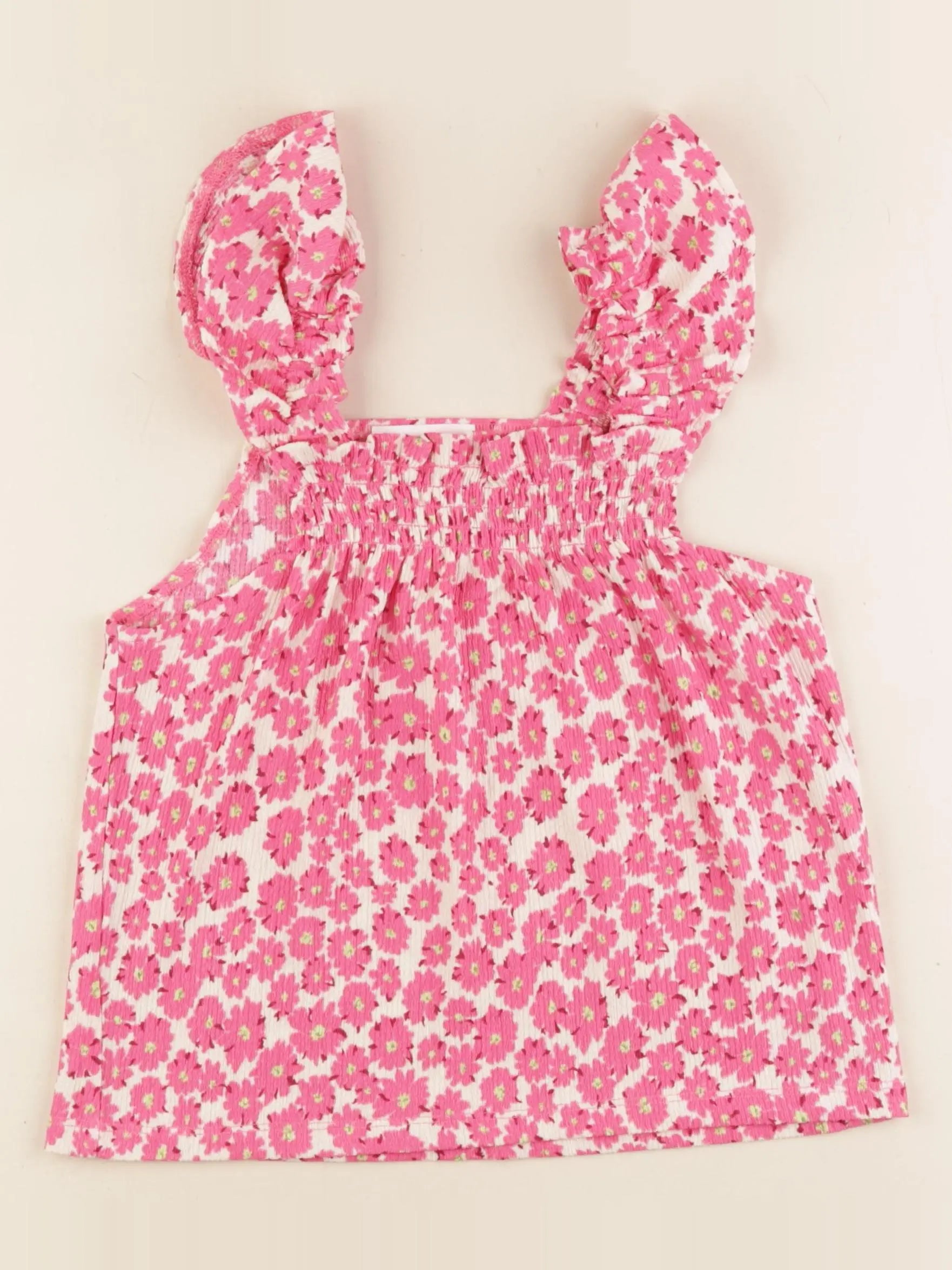 Mango - blouse rose - 9/10 ans