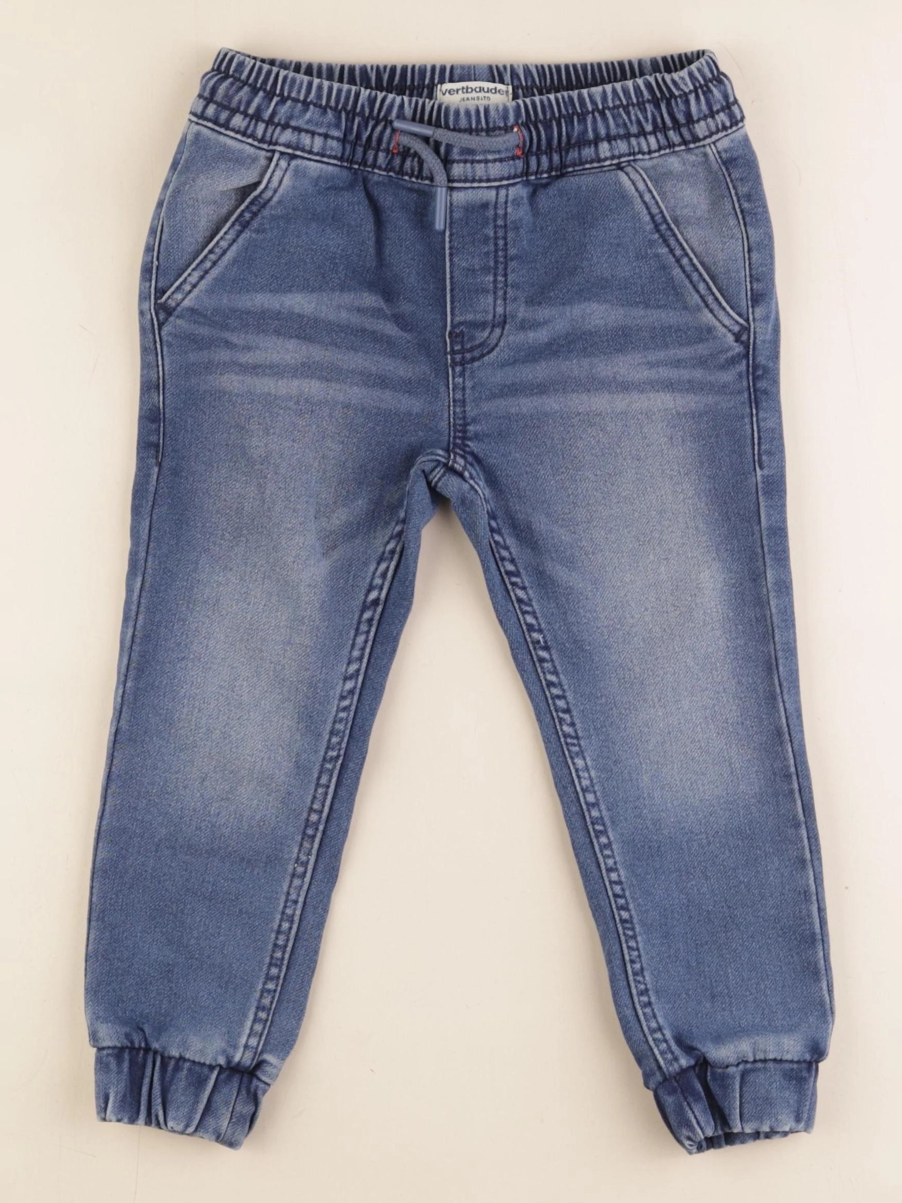 Vertbaudet - jean bleu - 4 ans