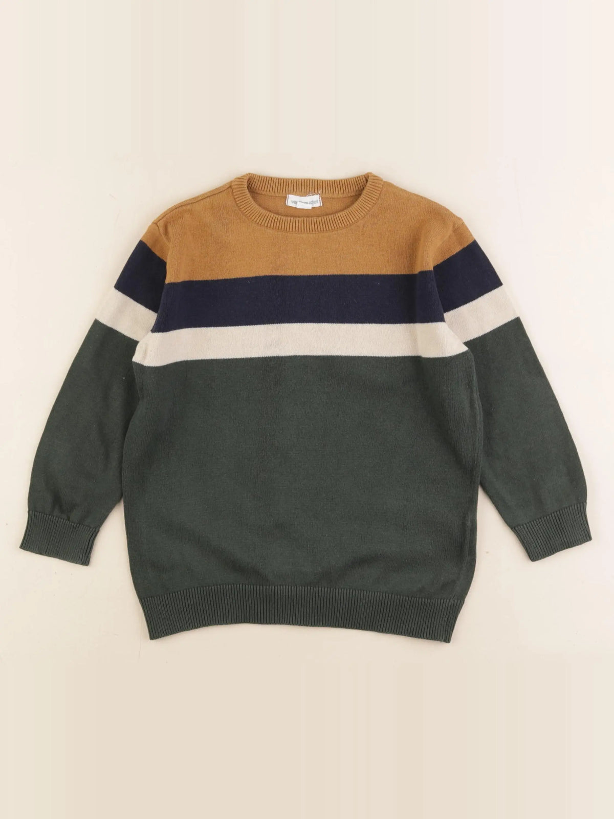 Vertbaudet - pull marron - 5 ans