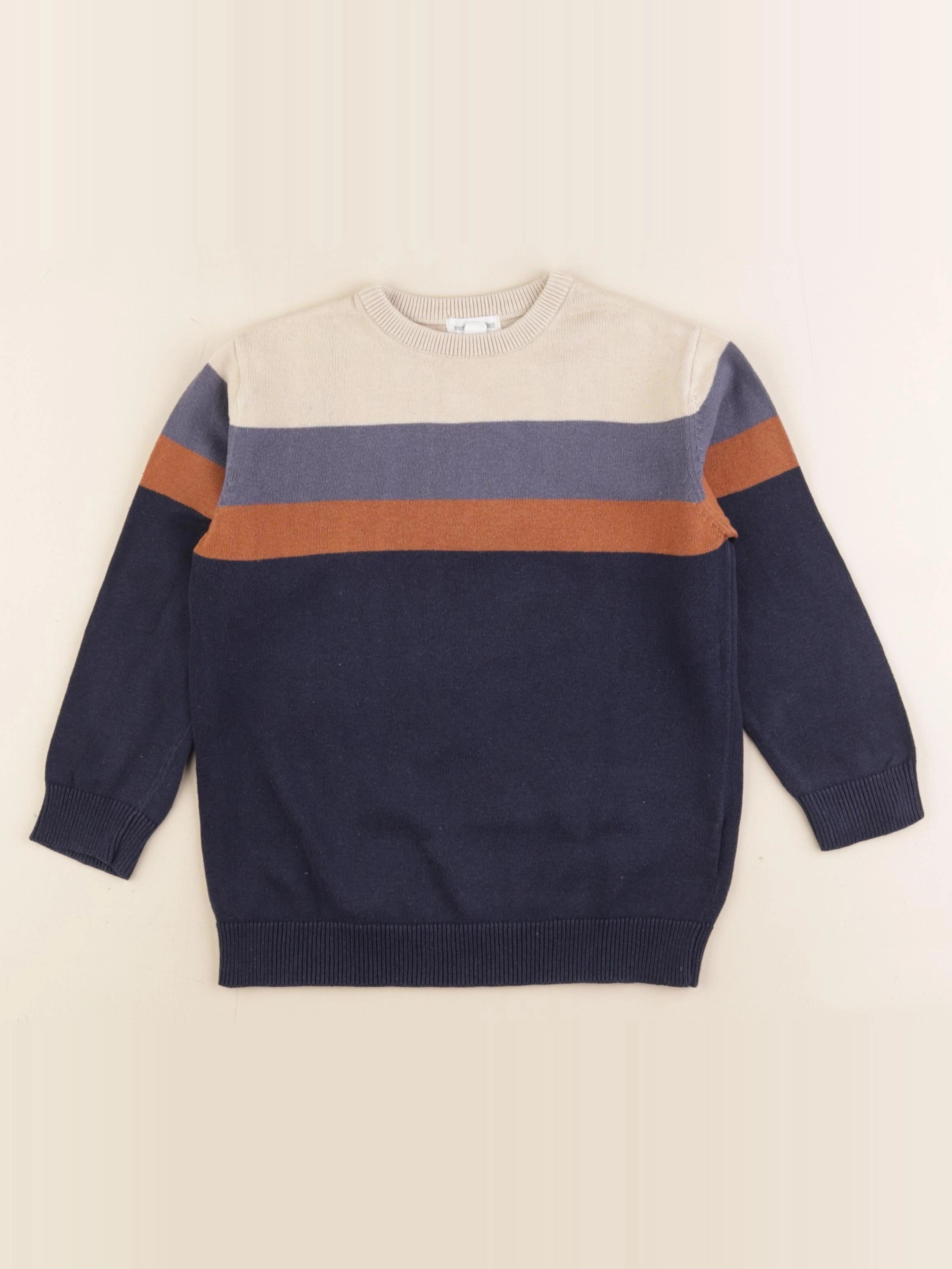 Vertbaudet - pull bleu - 5 ans