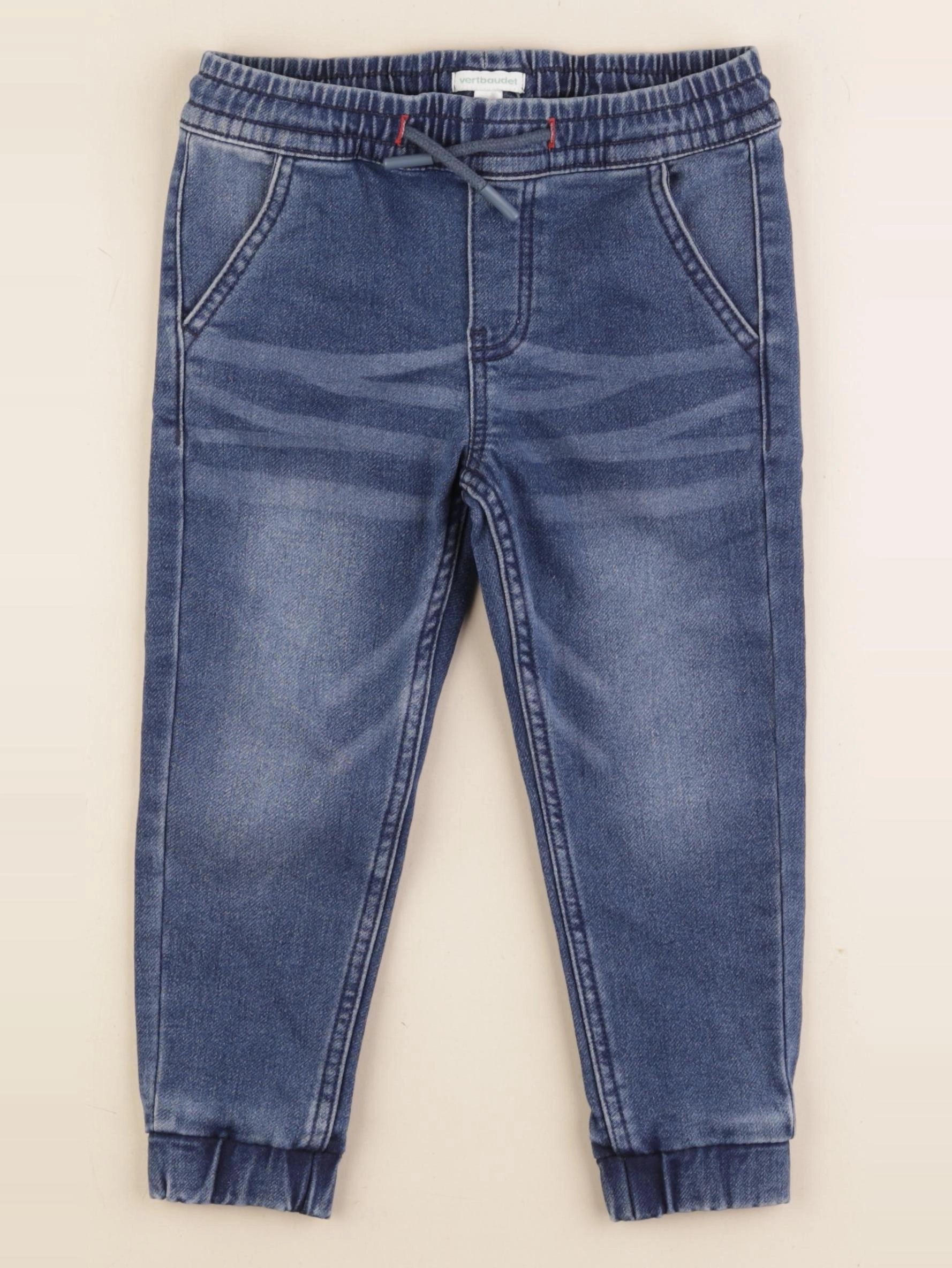 Vertbaudet - jean bleu - 4 ans