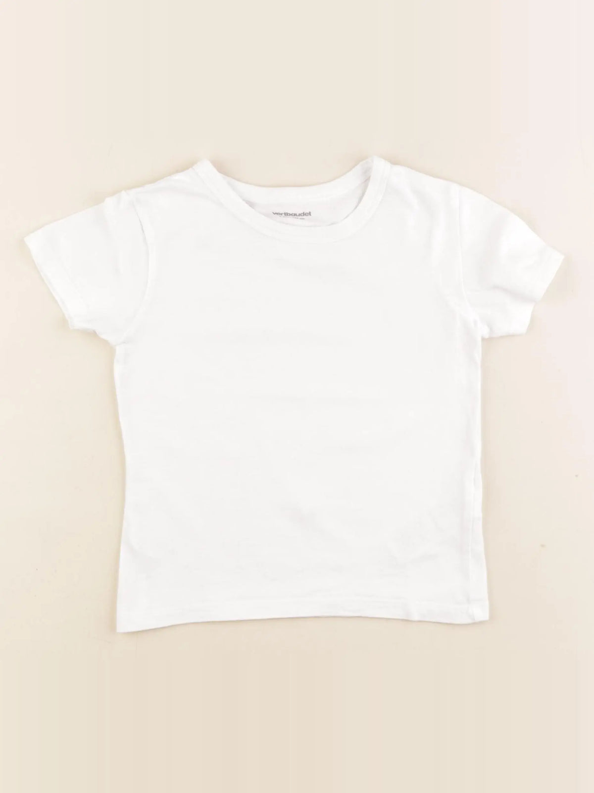 Vertbaudet - maillot de corps blanc - 4 ans