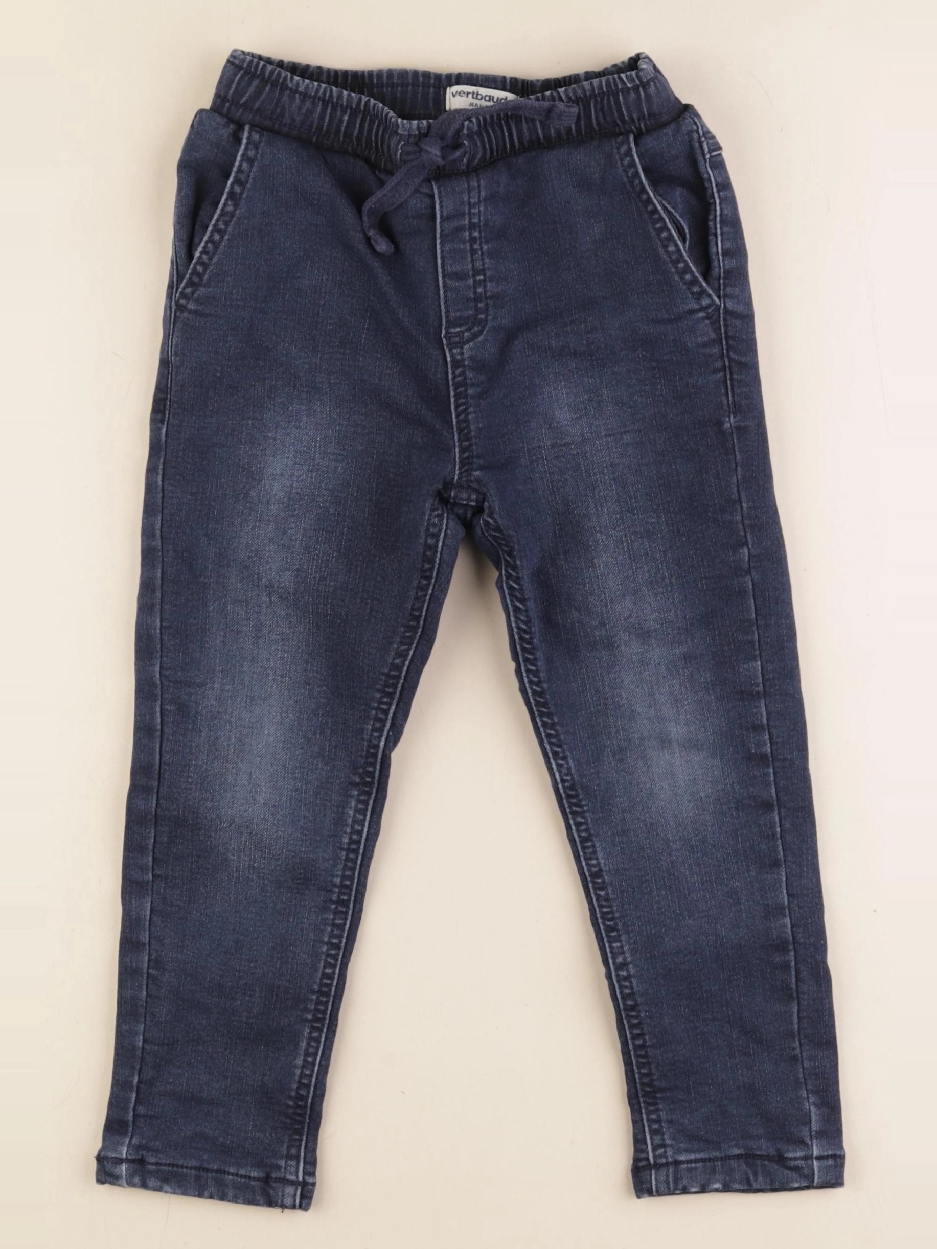 Vertbaudet - jean bleu - 4 ans