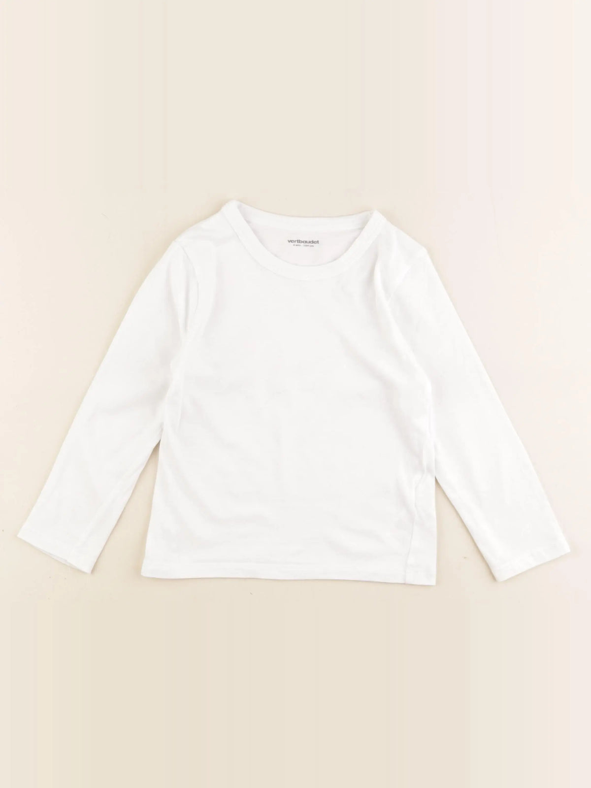 Vertbaudet - maillot de corps blanc - 4 ans