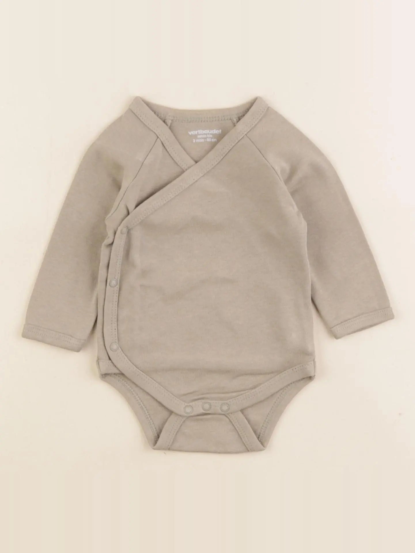 Vertbaudet - body vert - 3 mois