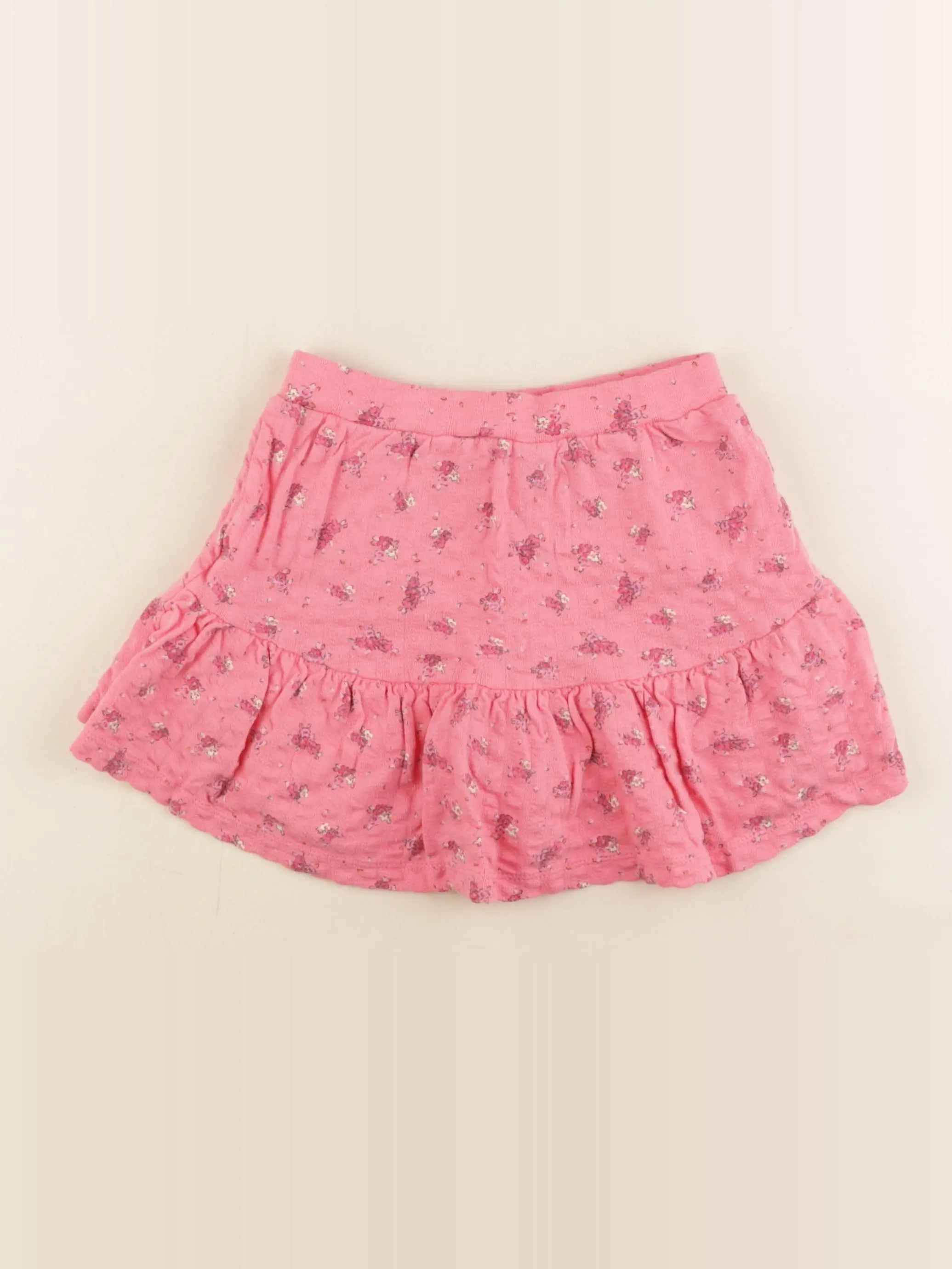 Vertbaudet - jupe short rose - 5 ans