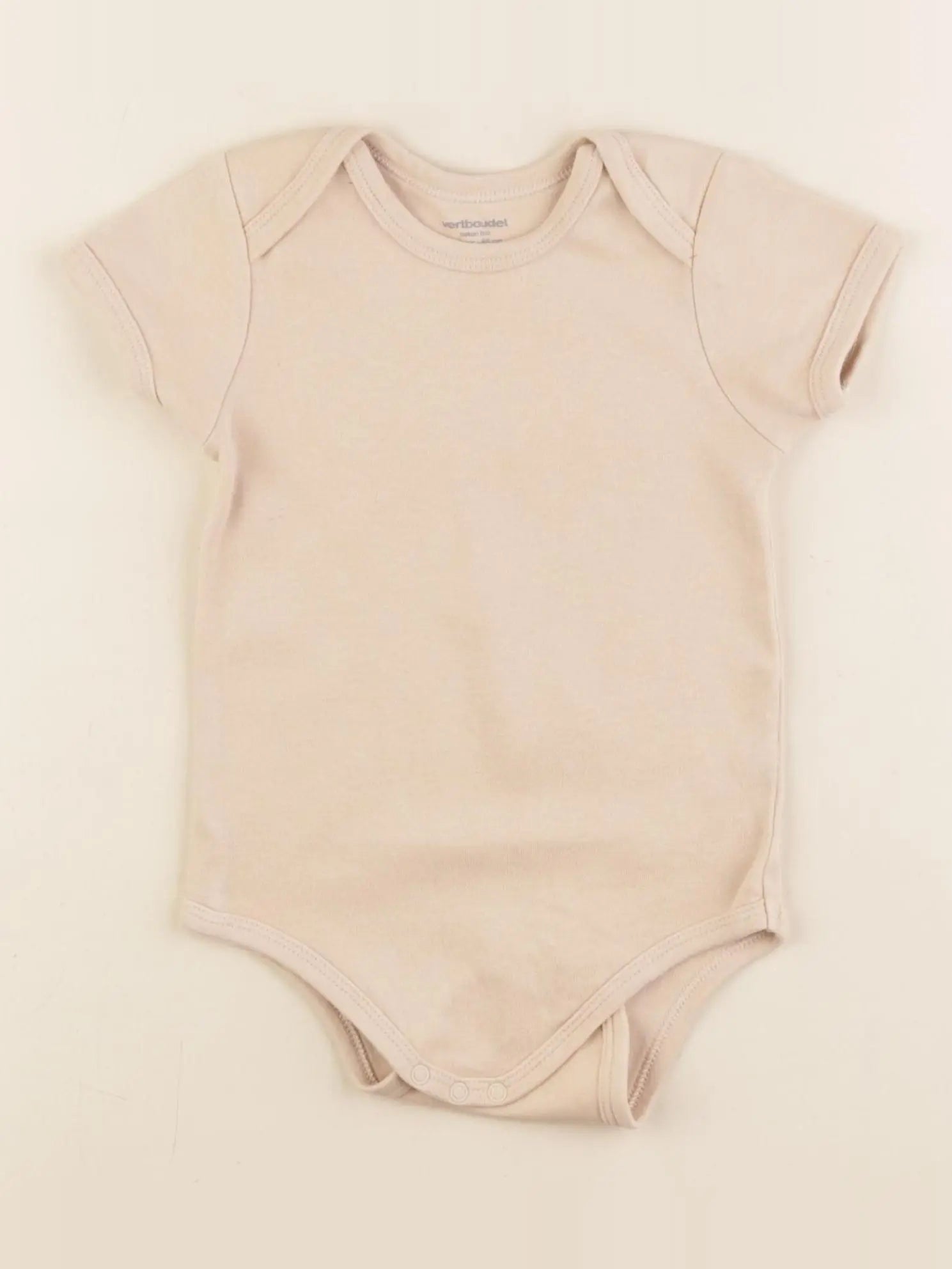 Vertbaudet - body marron - 24 mois