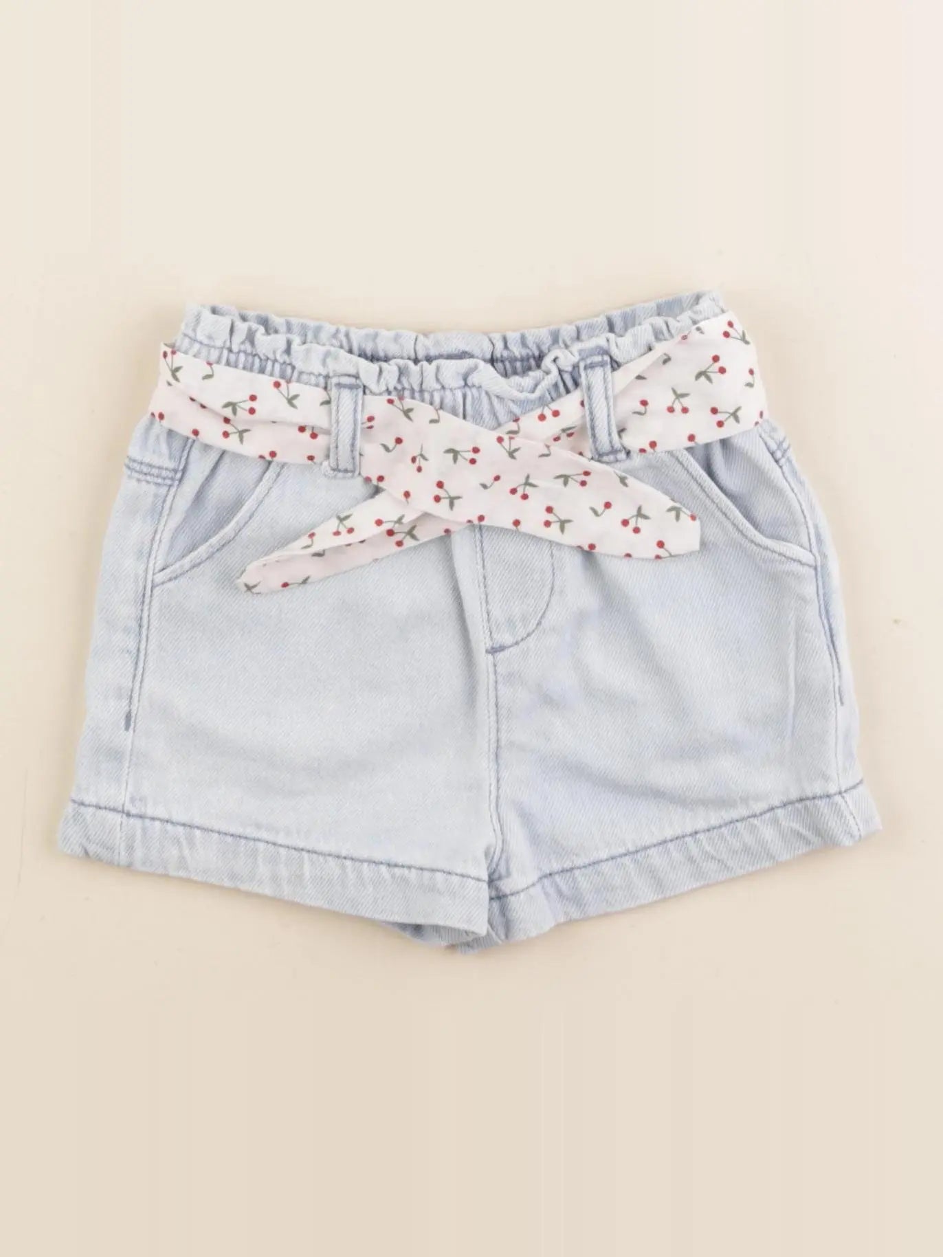 Vertbaudet - short bleu - 18 mois