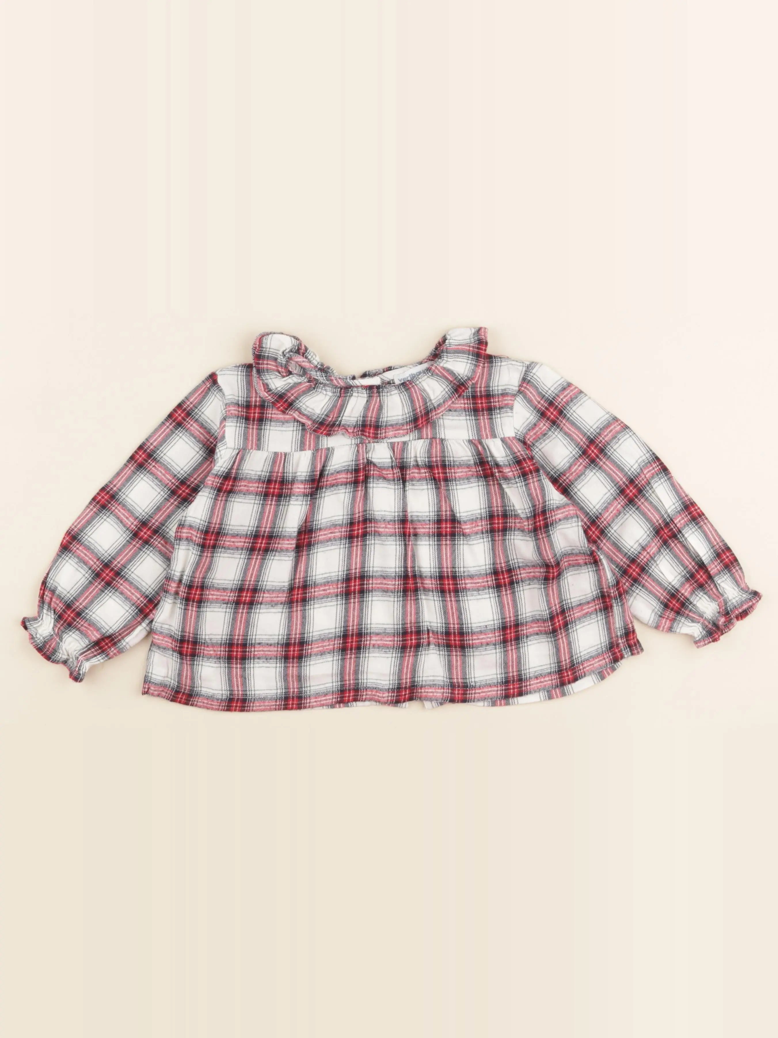 Vertbaudet - blouse multicolore - 18 mois