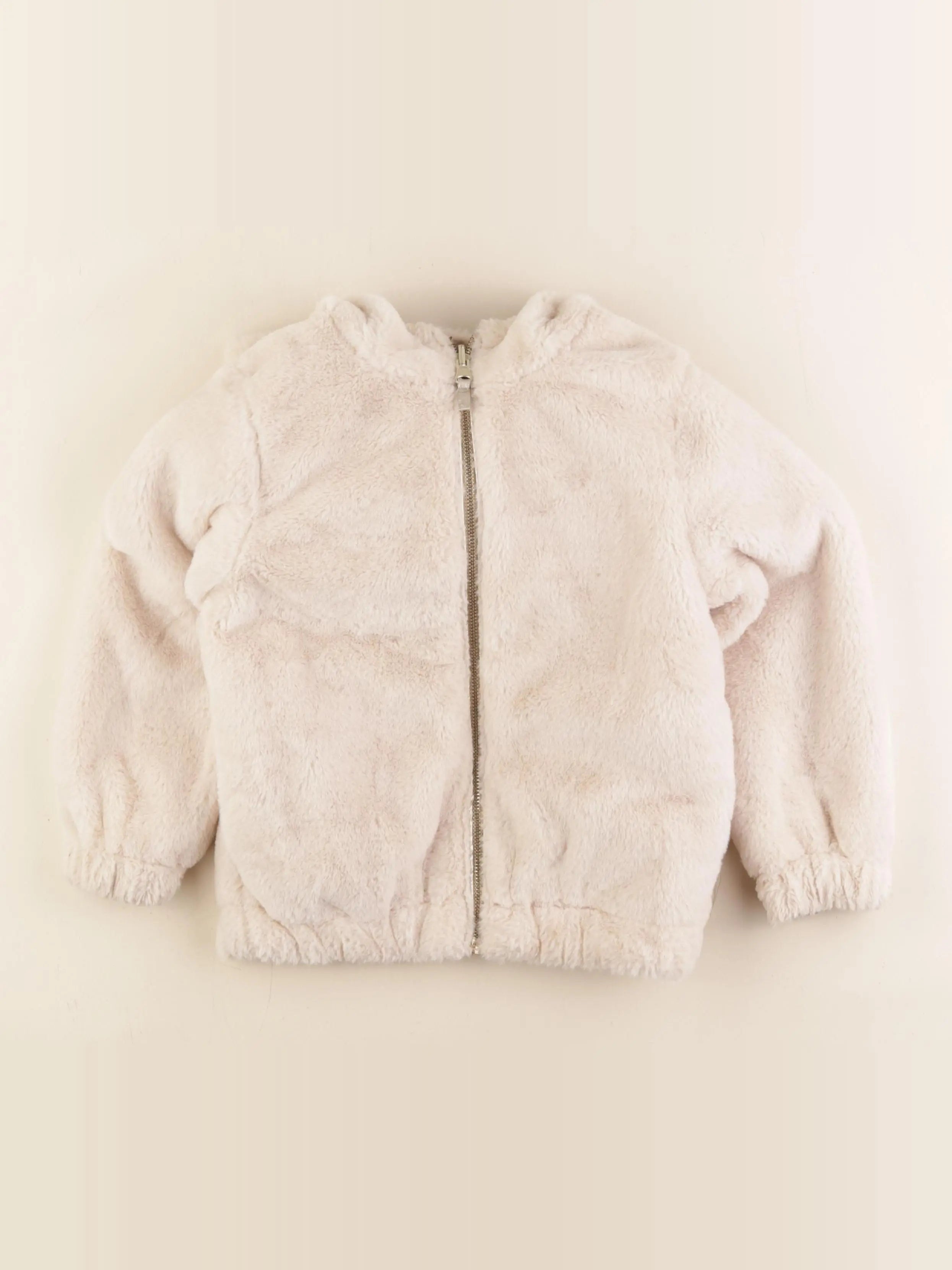 Tape à l'oeil - doudoune réversible or, beige - 6 ans