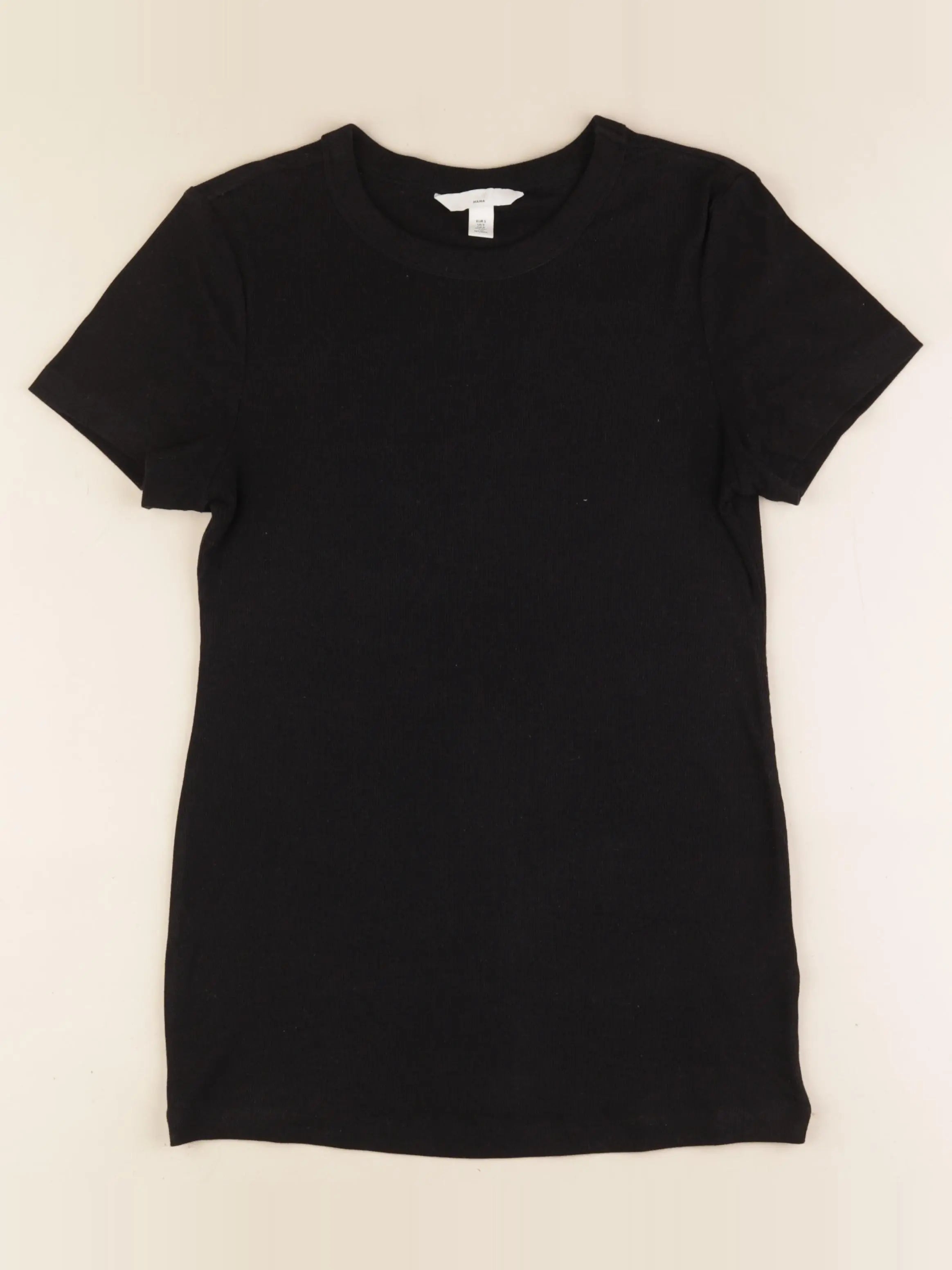 H&M - tee-shirt grossesse noir - s