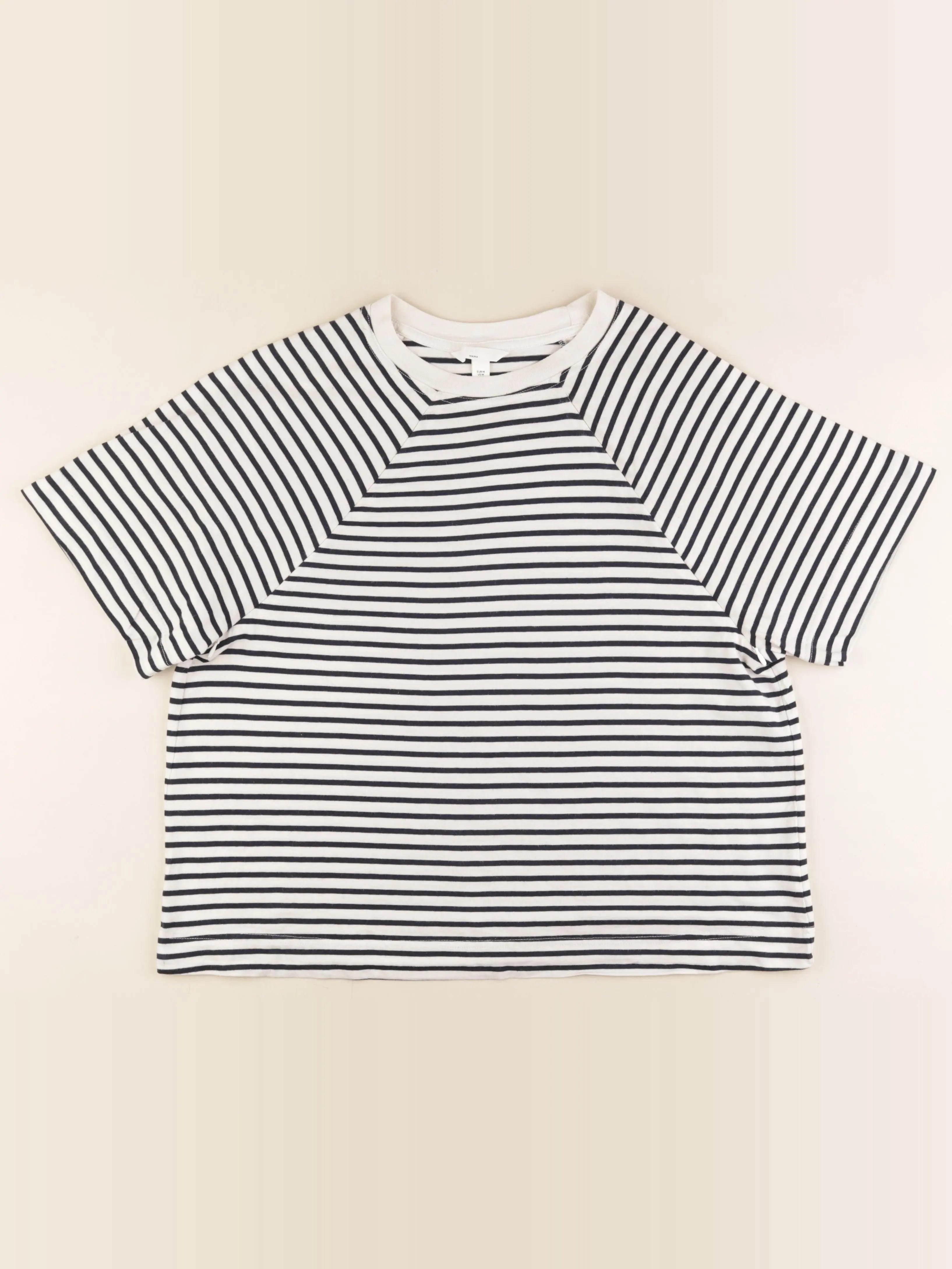 H&M - tee-shirt grossesse, allaitement blanc - m