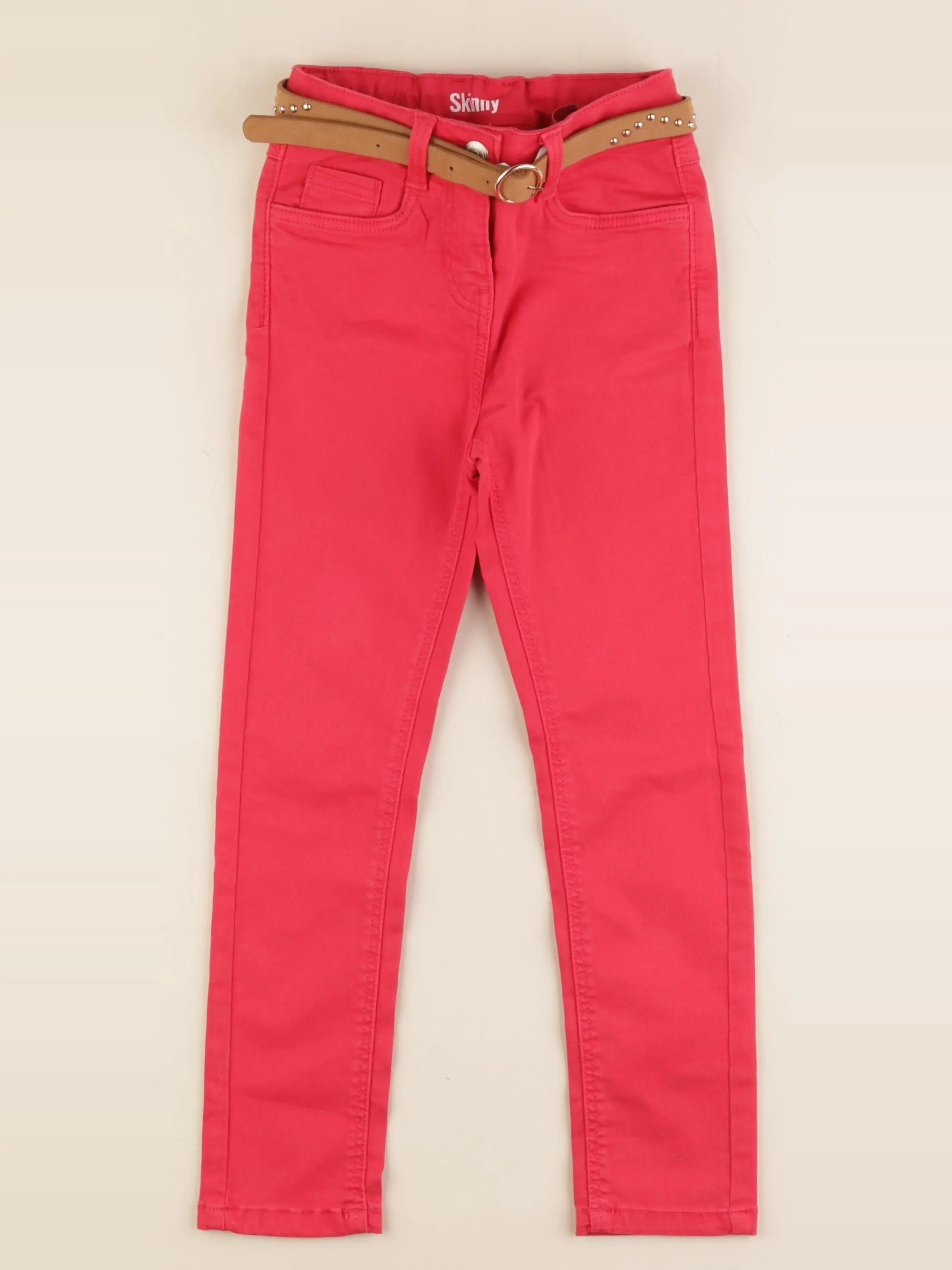 Tape à l'oeil - pantalon rouge - 6 ans