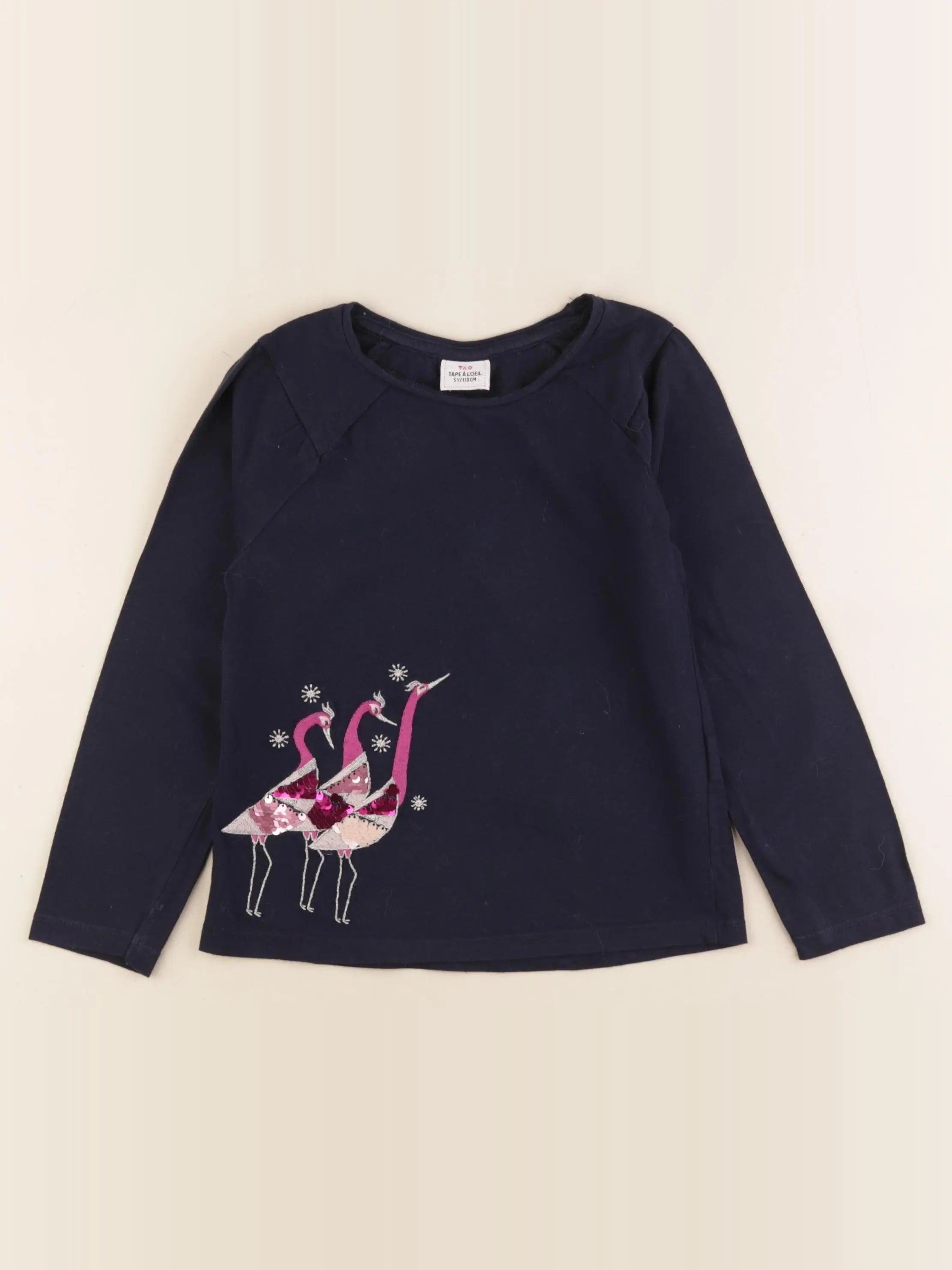 Tape à l'oeil - tee-shirt bleu - 5 ans