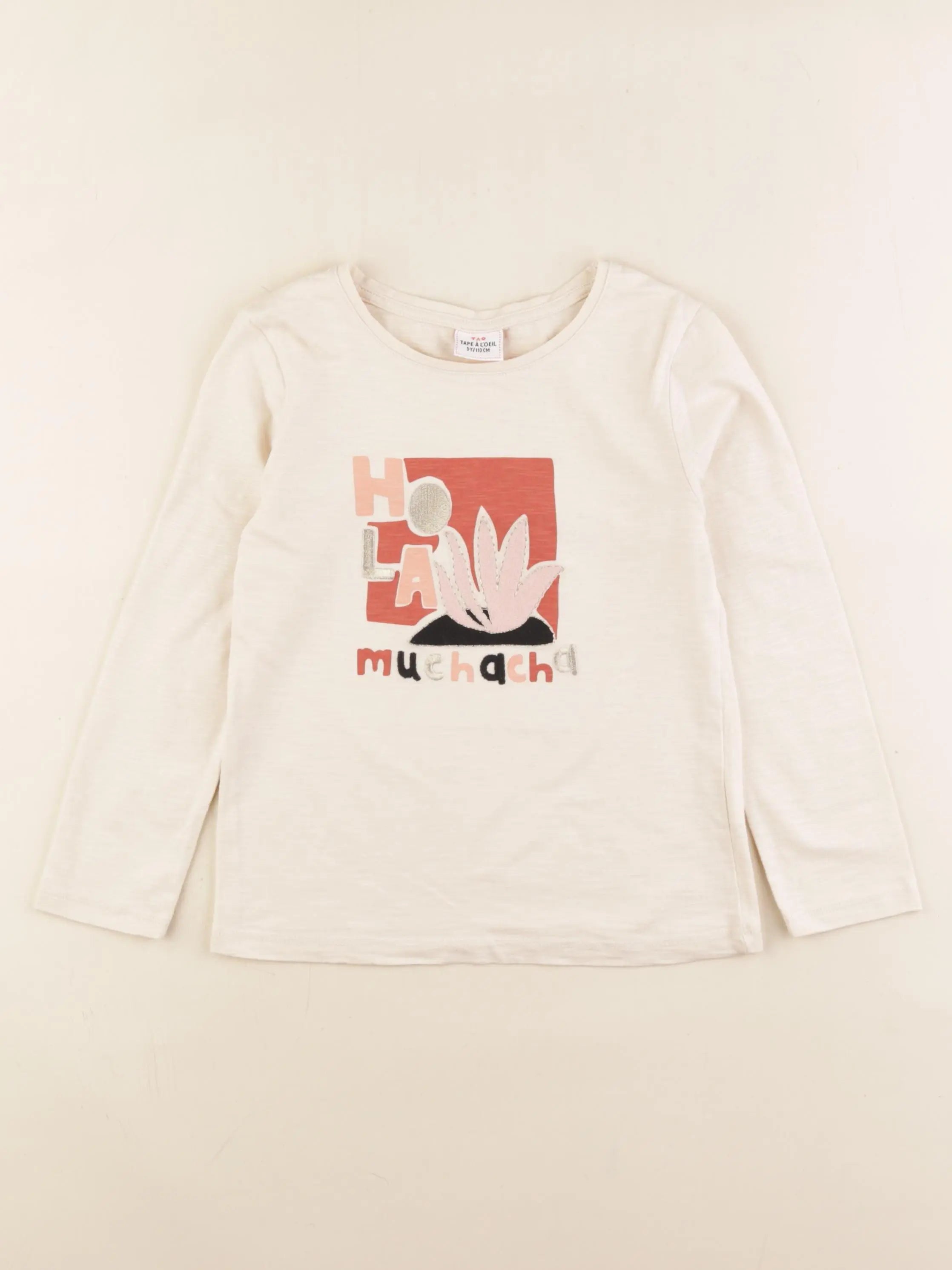 Tape à l'oeil - tee-shirt beige - 5 ans