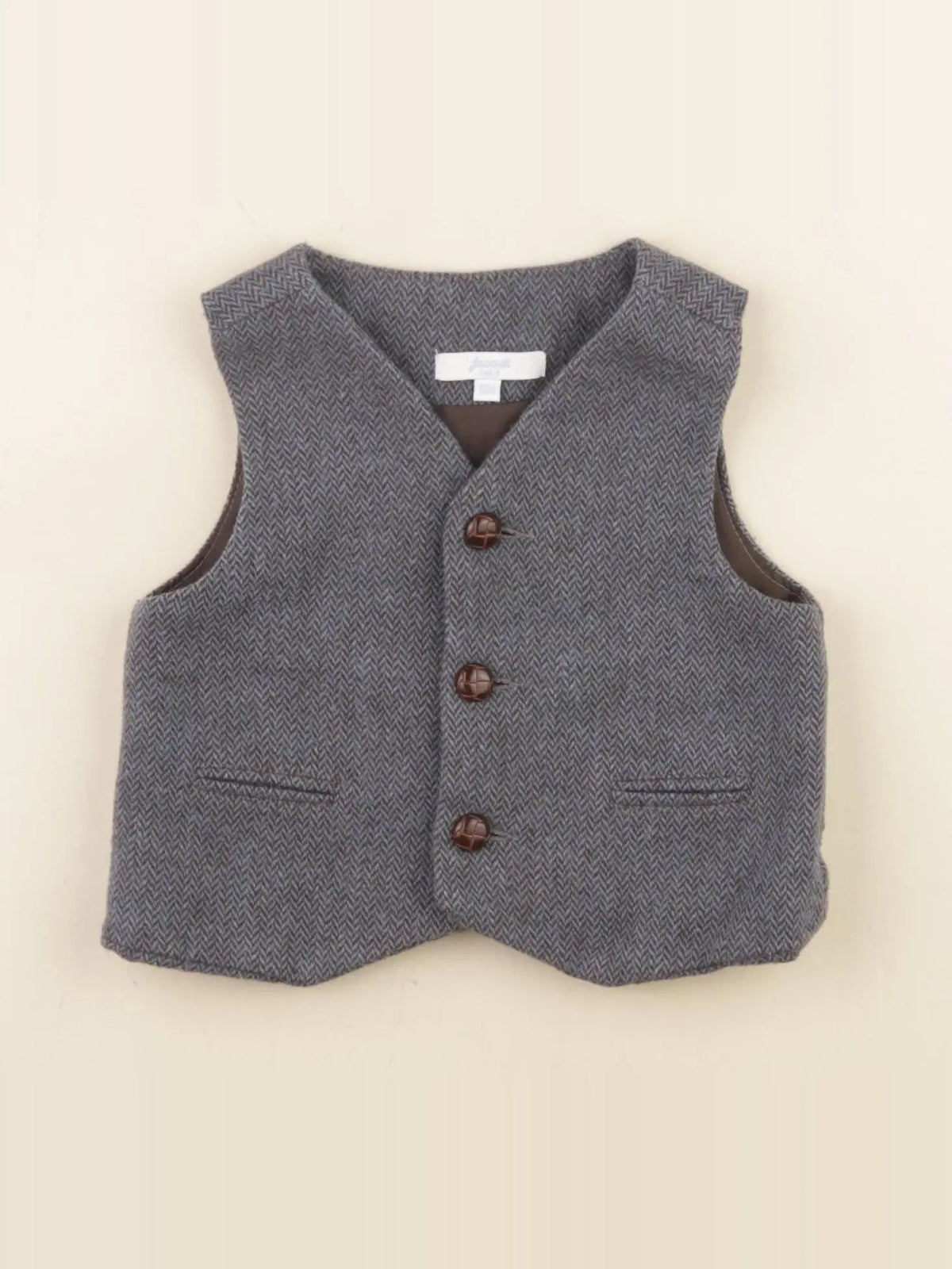 Jacadi - gilet gris - 18 mois
