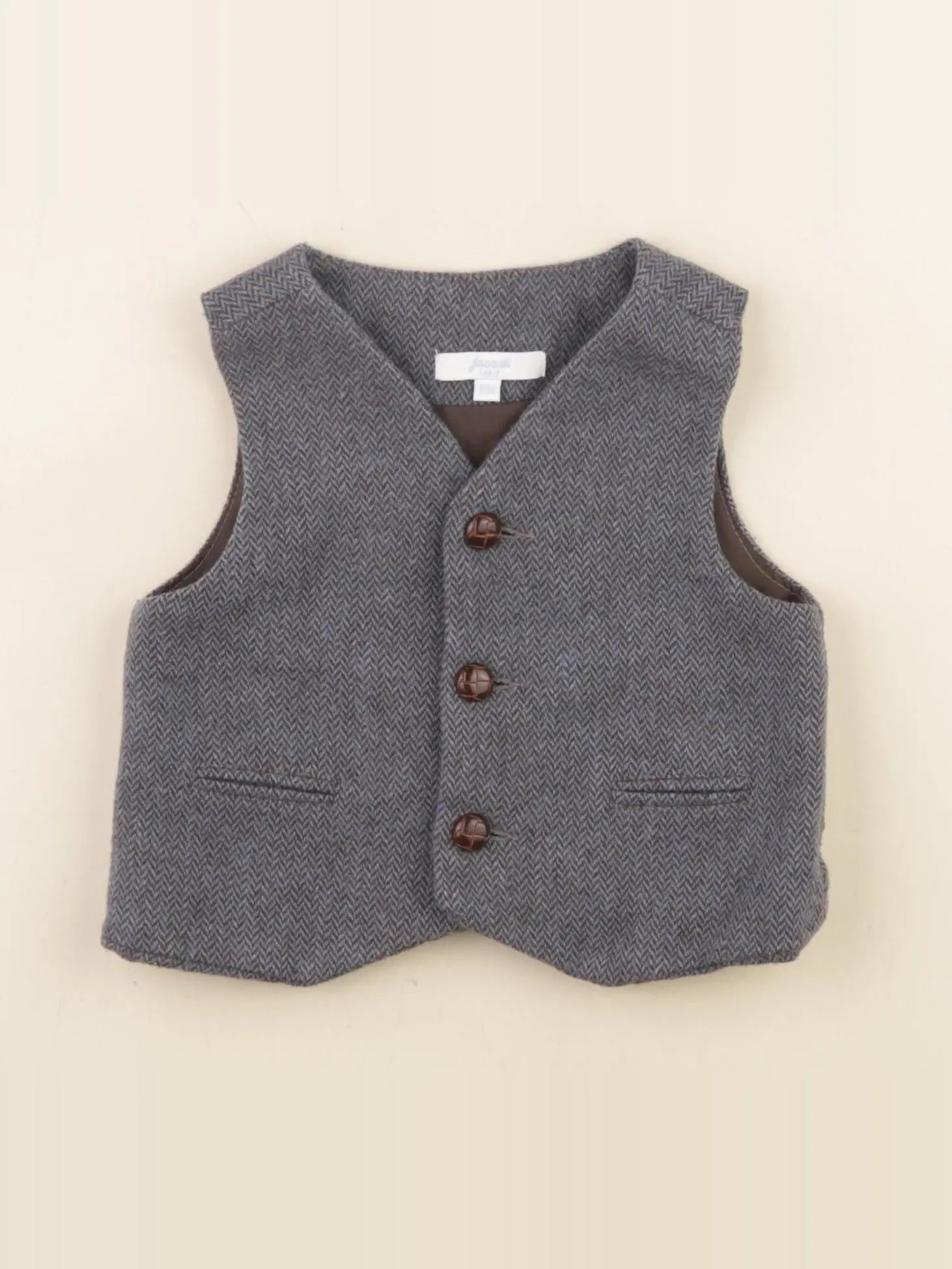 Jacadi - gilet gris - 18 mois