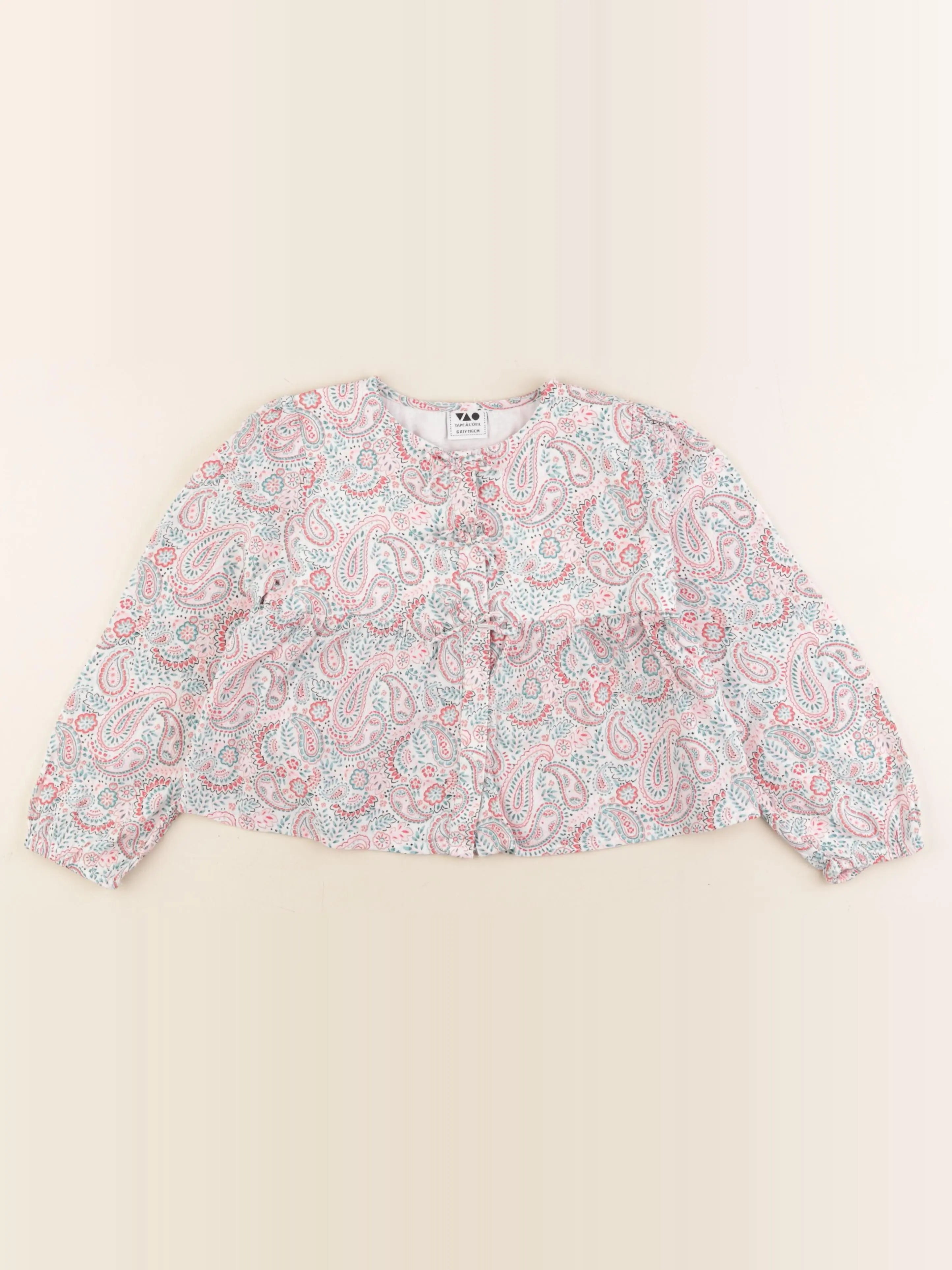 Tape à l'oeil - blouse multicolore - 6 ans