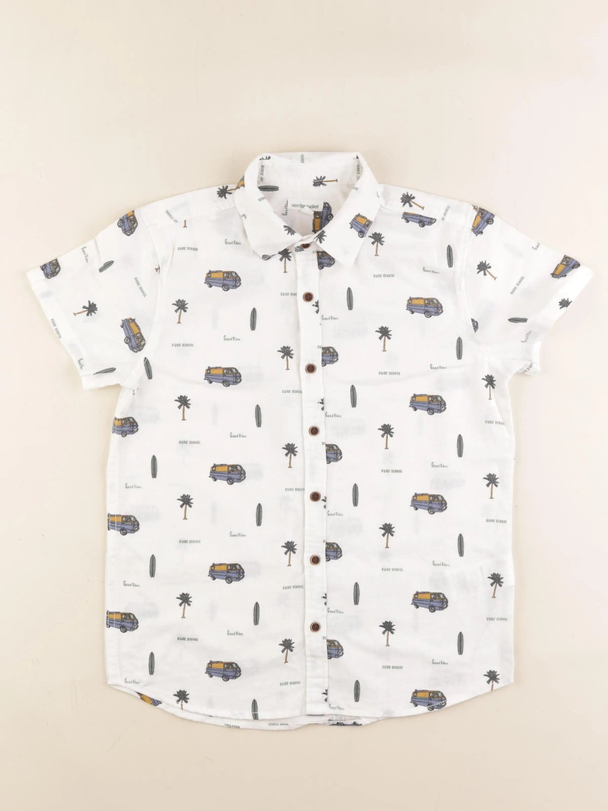 Vertbaudet - chemise blanc - 10 ans