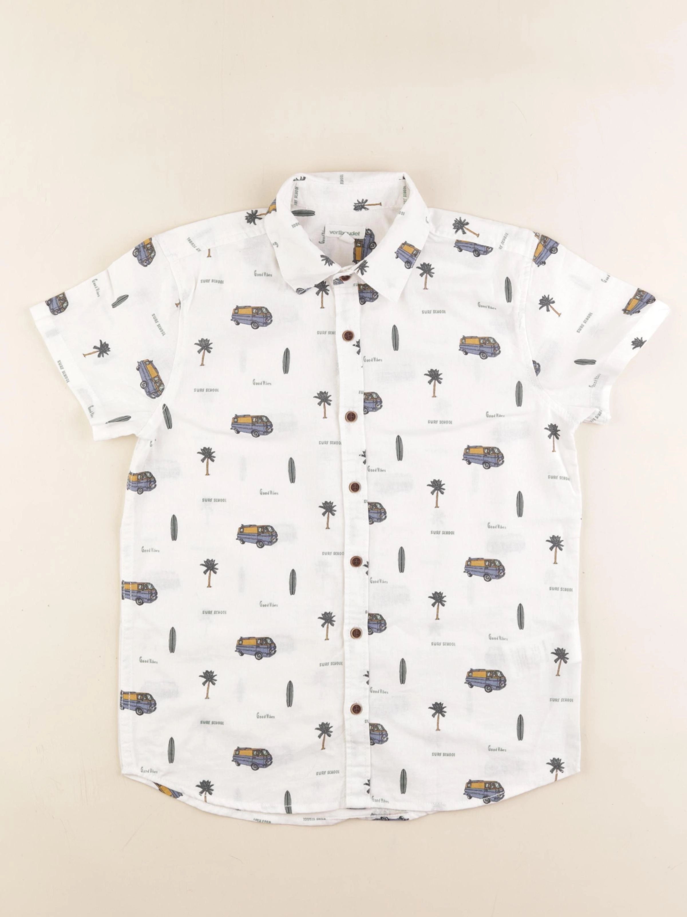 Vertbaudet - chemise blanc - 10 ans