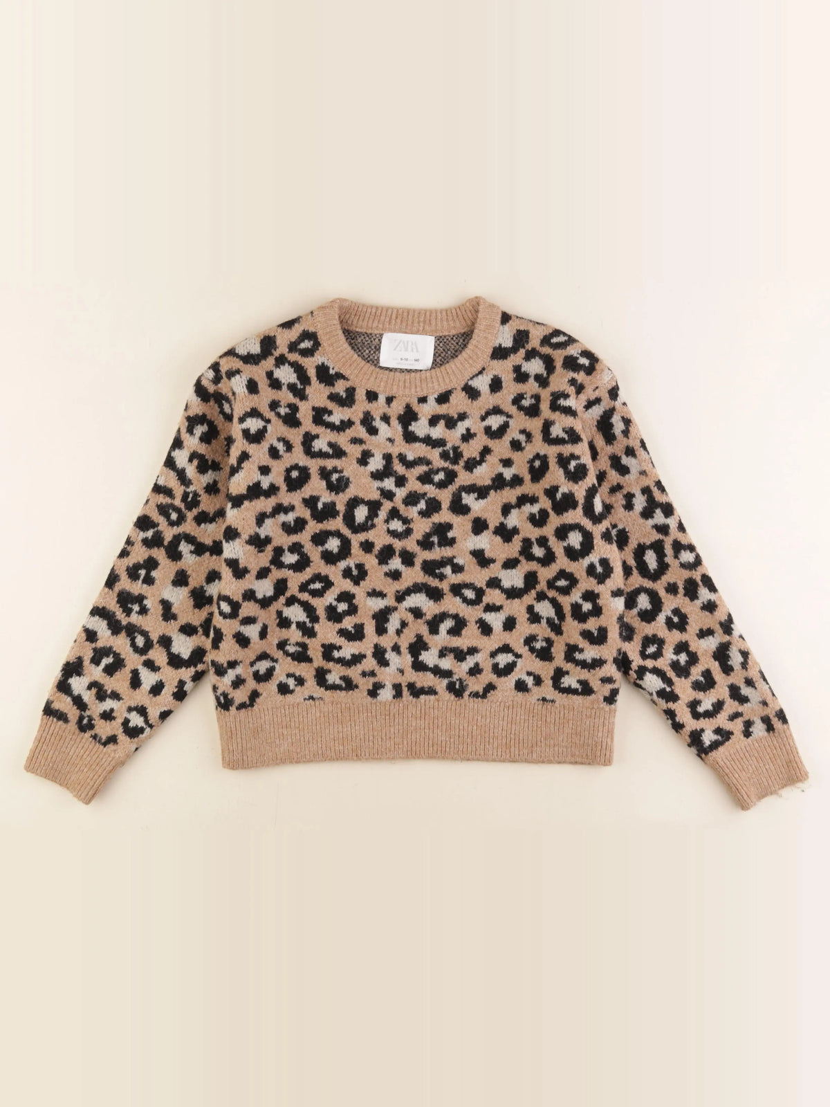 Zara - pull marron - 9/10 ans