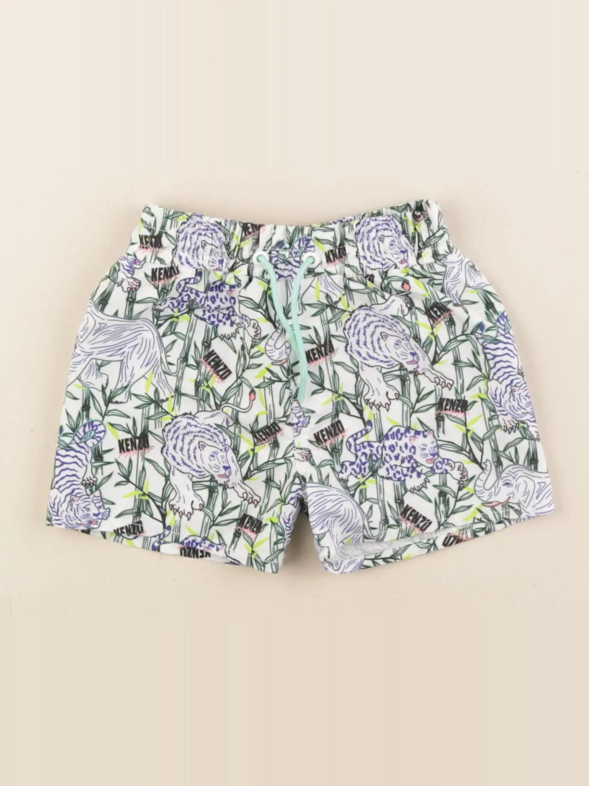 Kenzo - maillot de bain multicolore - 1 an